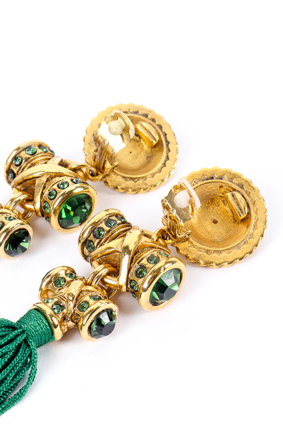 Byzantine Tassel Drop Earrings - Image 8