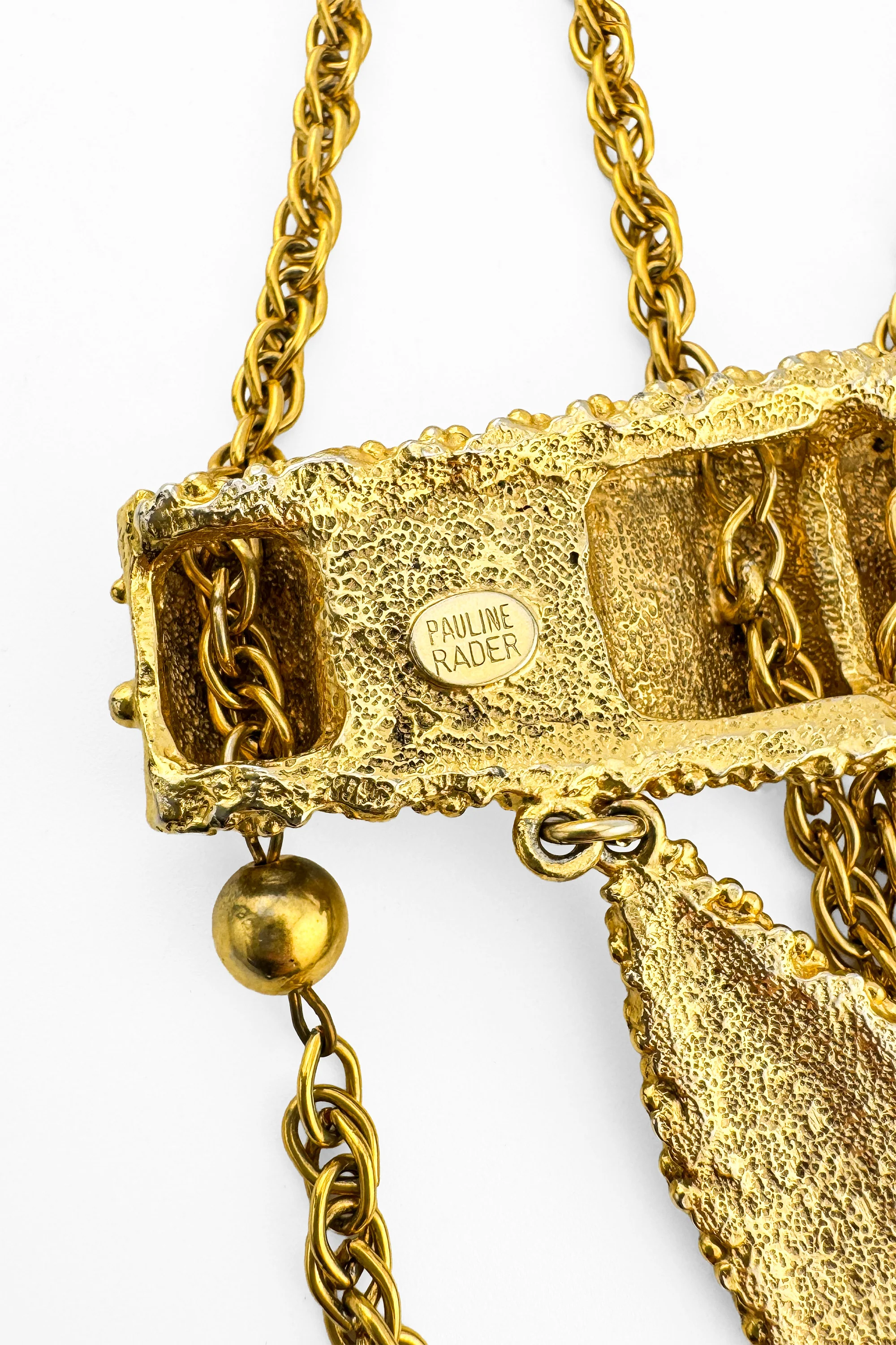 Byzantine Teardrop Drape Necklace - Image 5