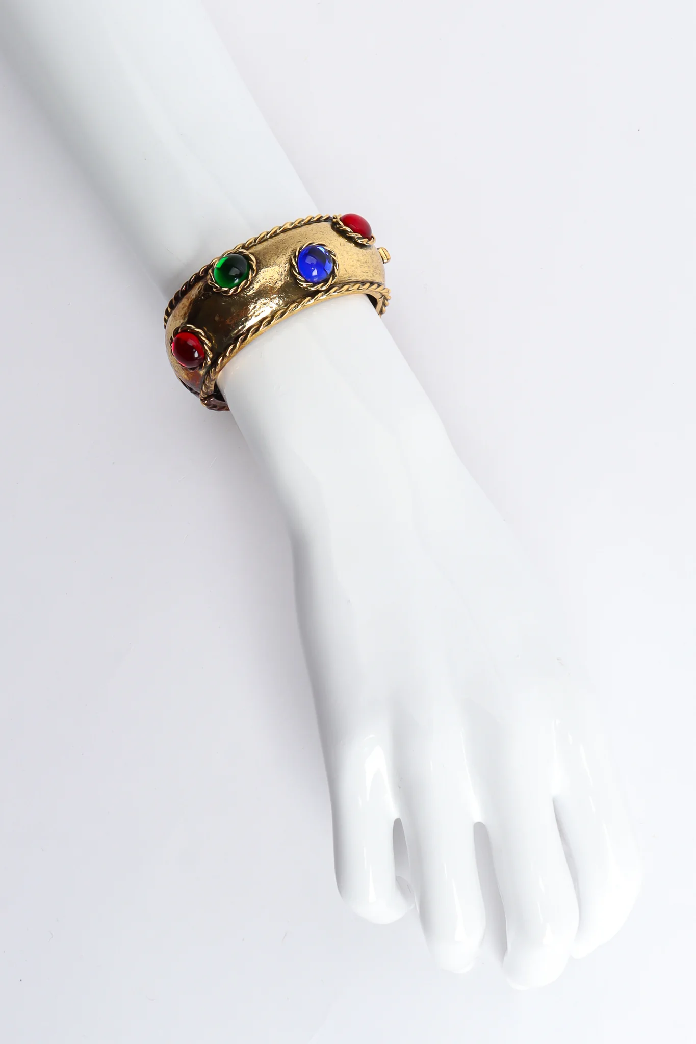 Cabochon Bangle Bracelet - Image 3