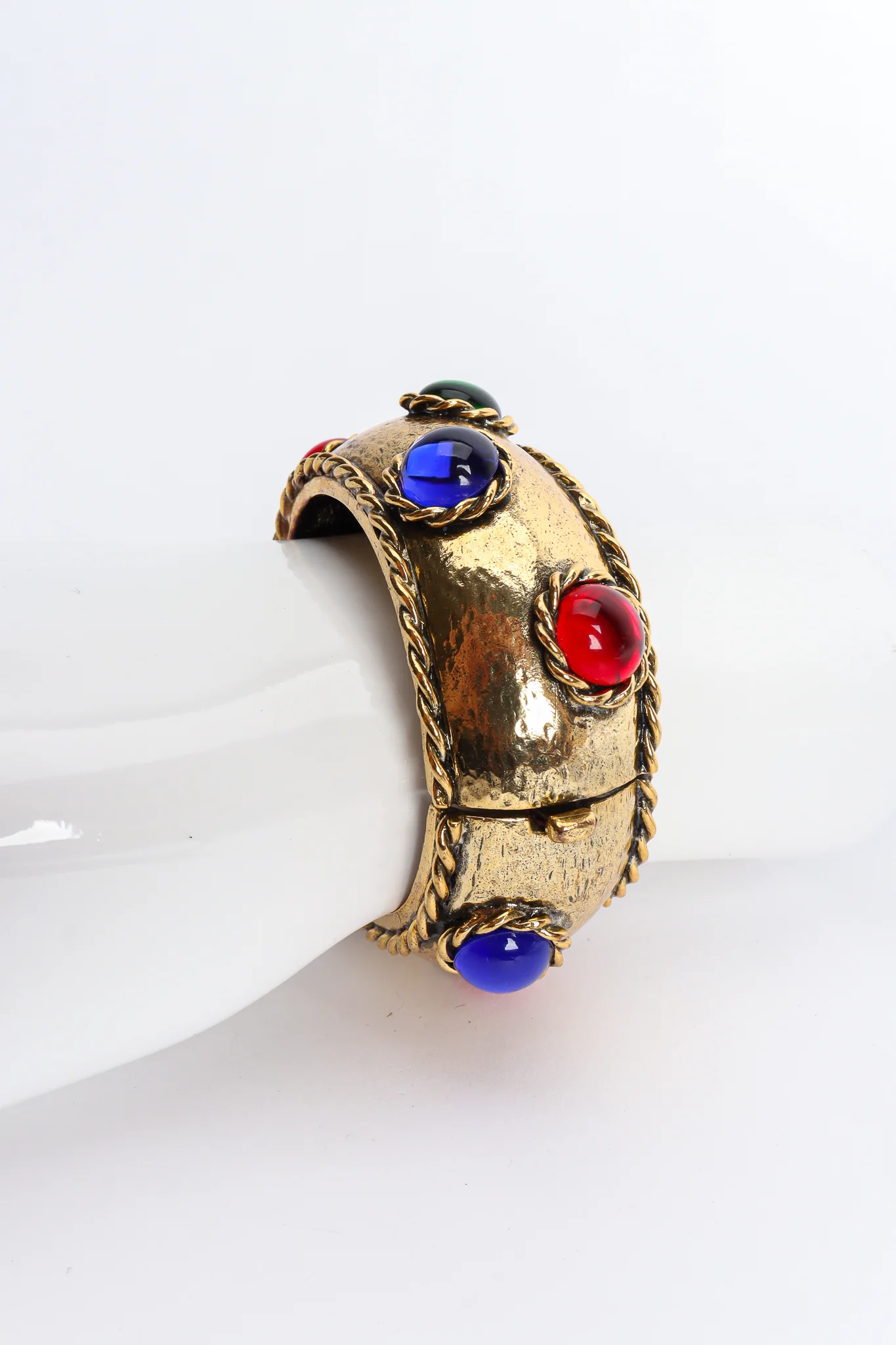 Cabochon Bangle Bracelet - Image 4