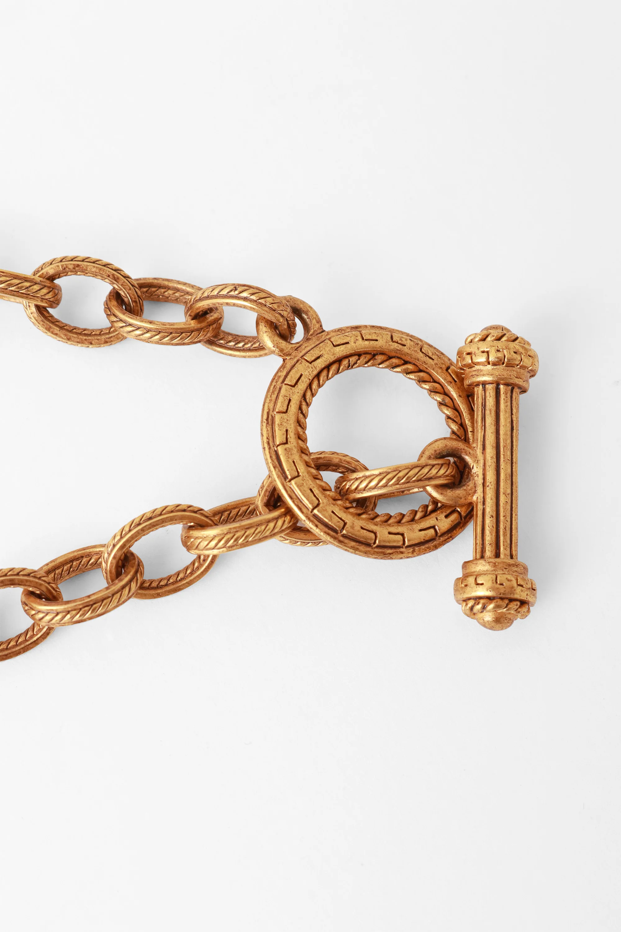 Cabochon Chain Station Necklace - Image 5