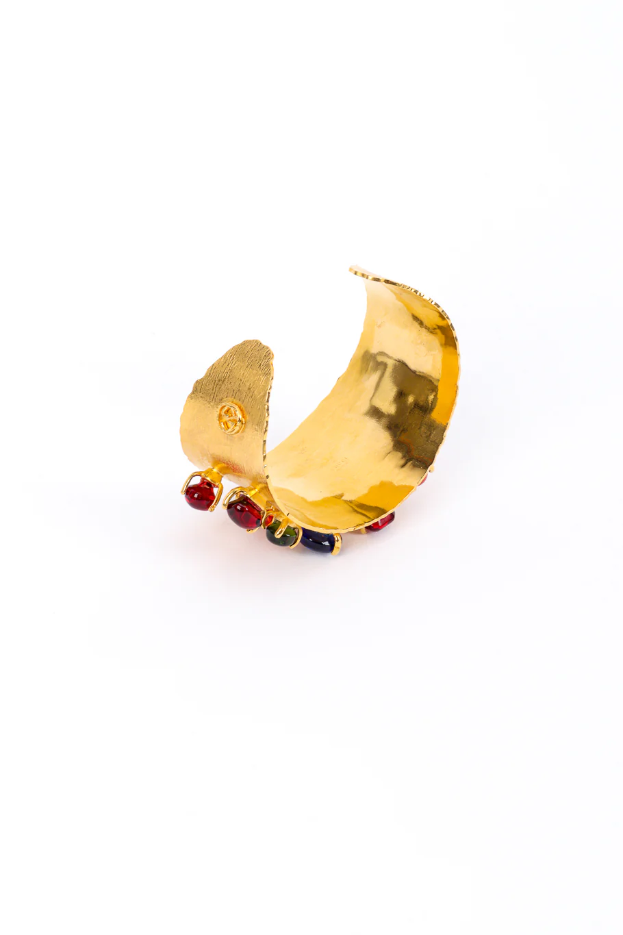 Cabochon Stone Cuff Bracelet - Image 6