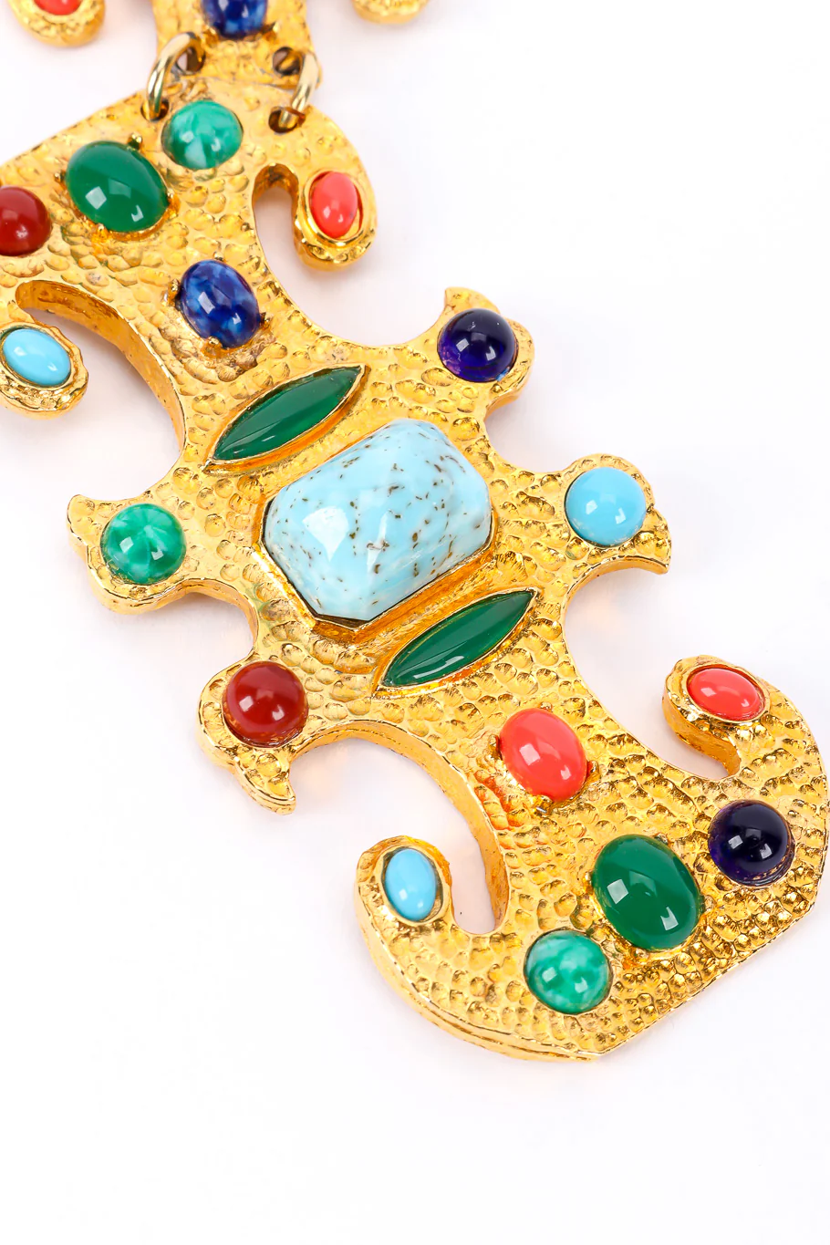 Cabochon Tablet Collar Necklace - Image 3
