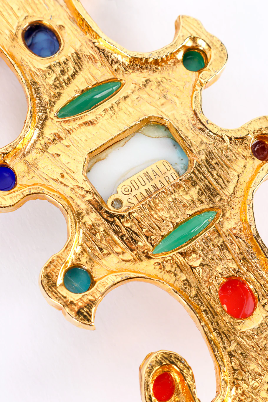 Cabochon Tablet Collar Necklace - Image 5