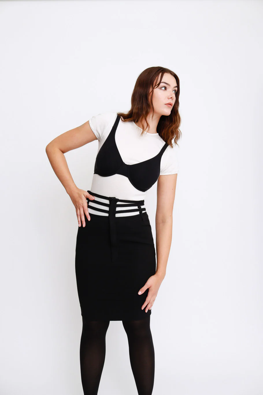 Cage Pencil skirt - Image 2