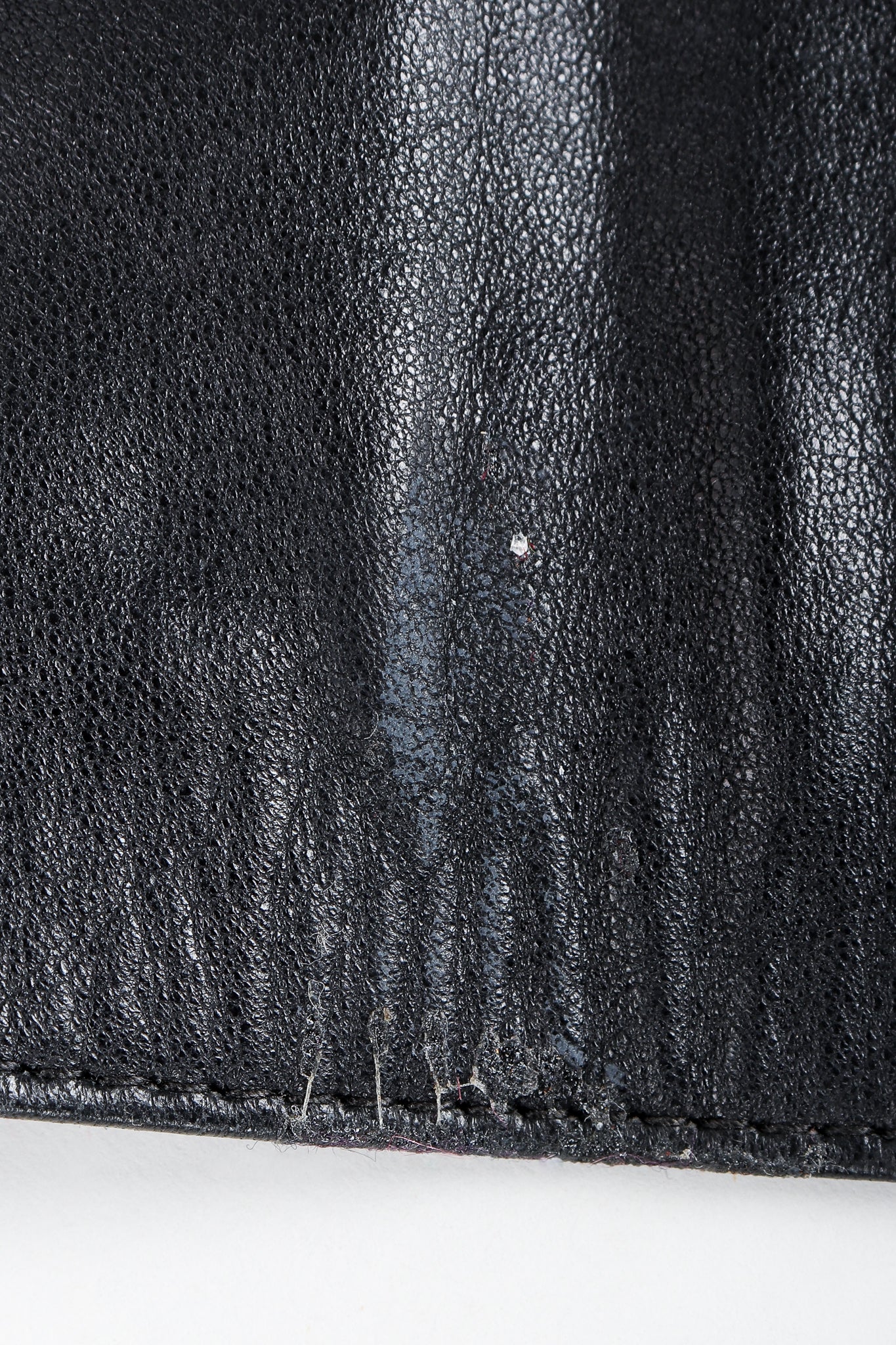 Calf Hair Leather Trench Coat - Image 13