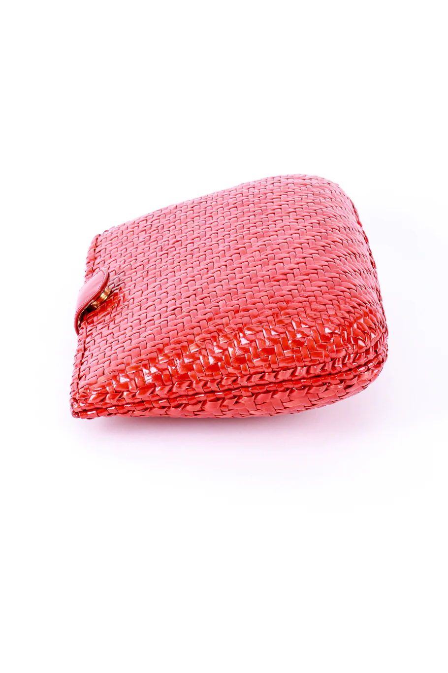 Candy Apple Wicker Clutch - Image 4