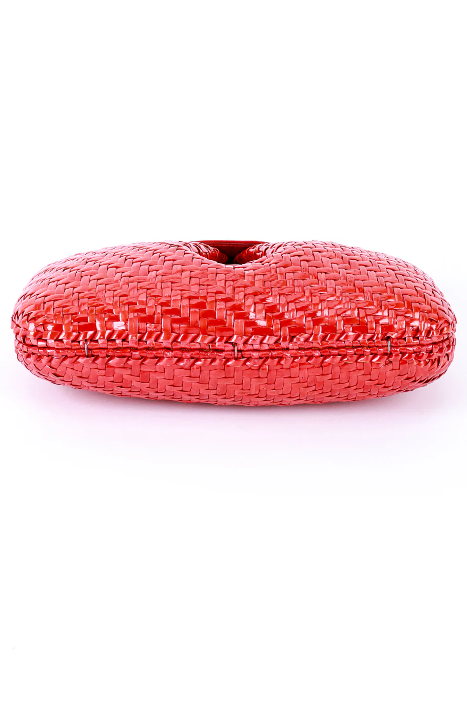 Candy Apple Wicker Clutch - Image 5