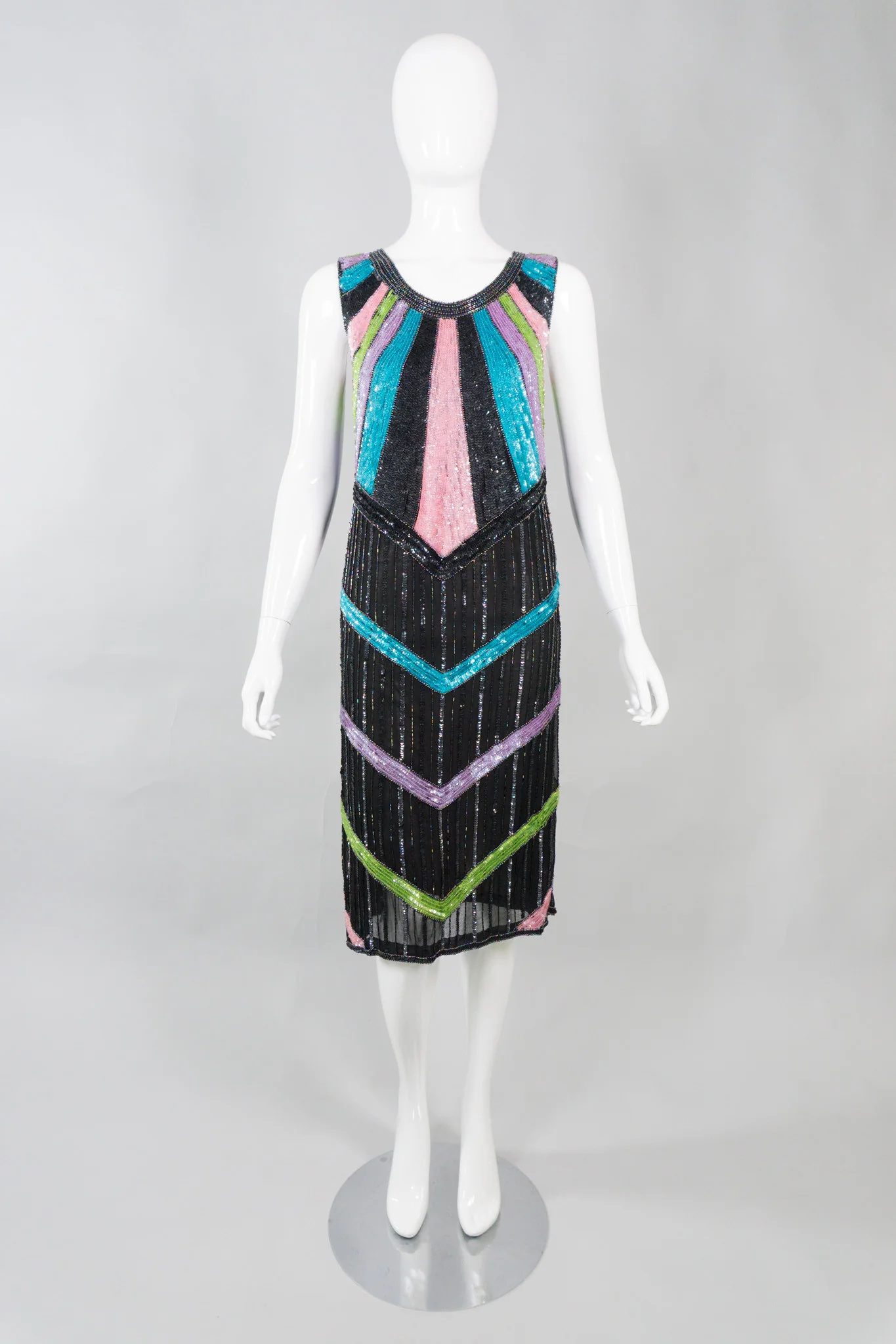 Candy Chevron Dress