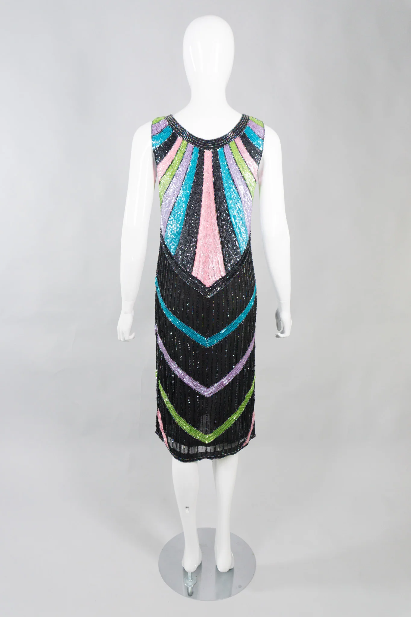 Candy Chevron Dress - Image 6