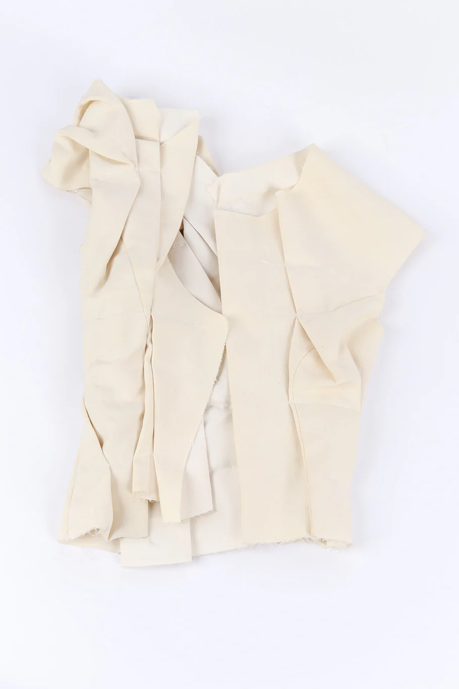 Canvas Pleated Vest - Image 5