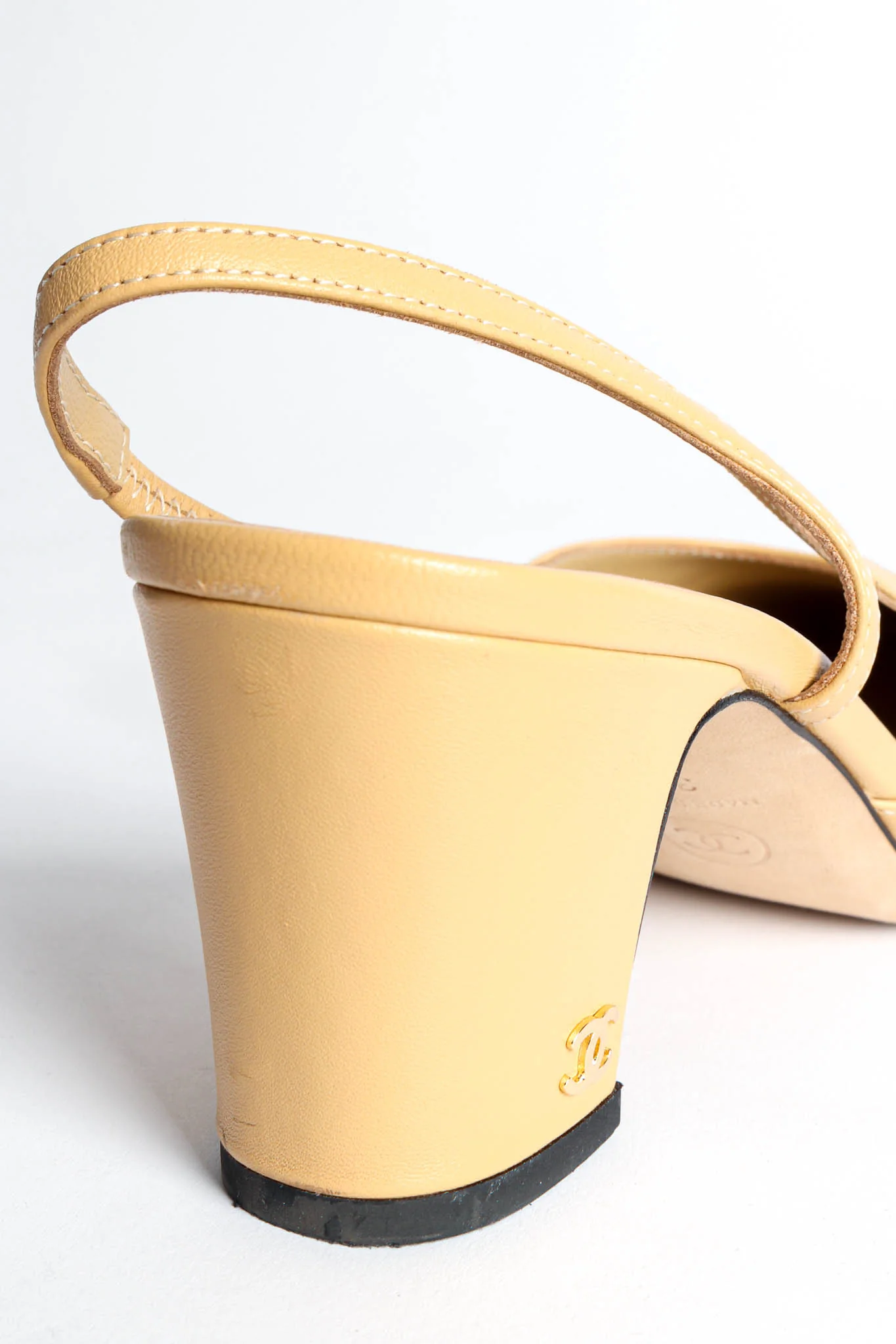 Cap Toe Slingback Heels II - Image 10