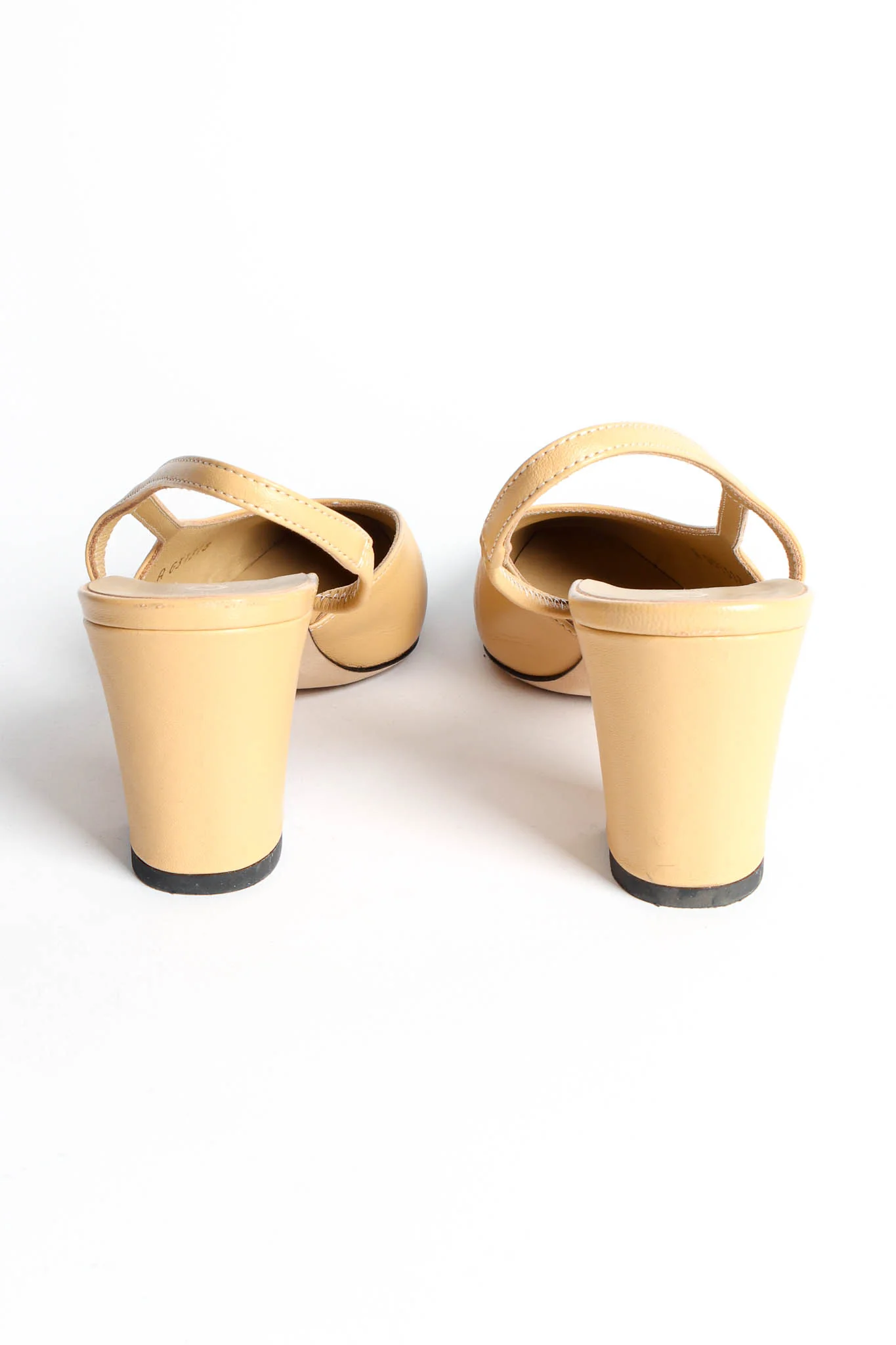 Cap Toe Slingback Heels II - Image 4