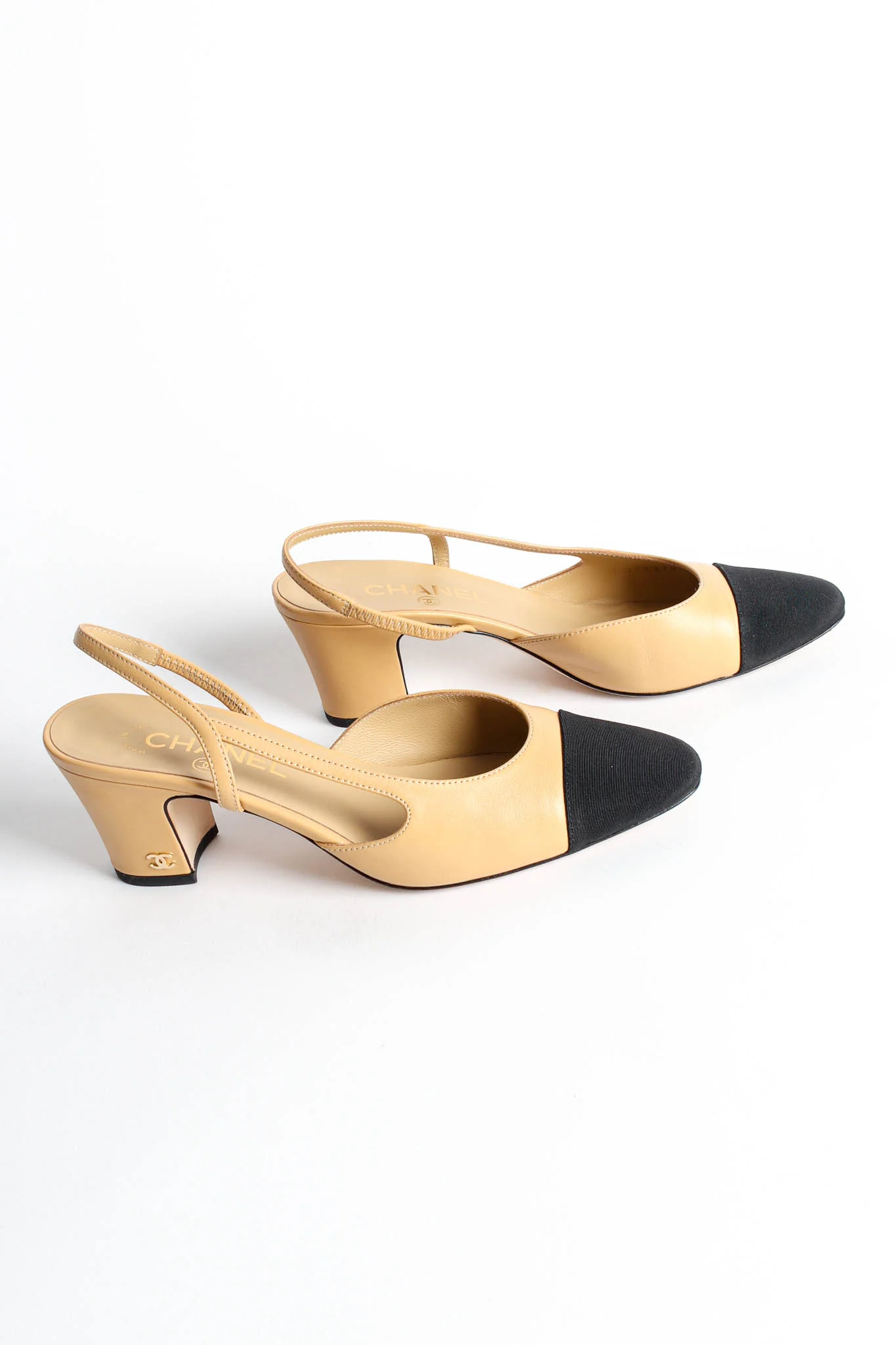 Cap Toe Slingback Heels II - Image 5