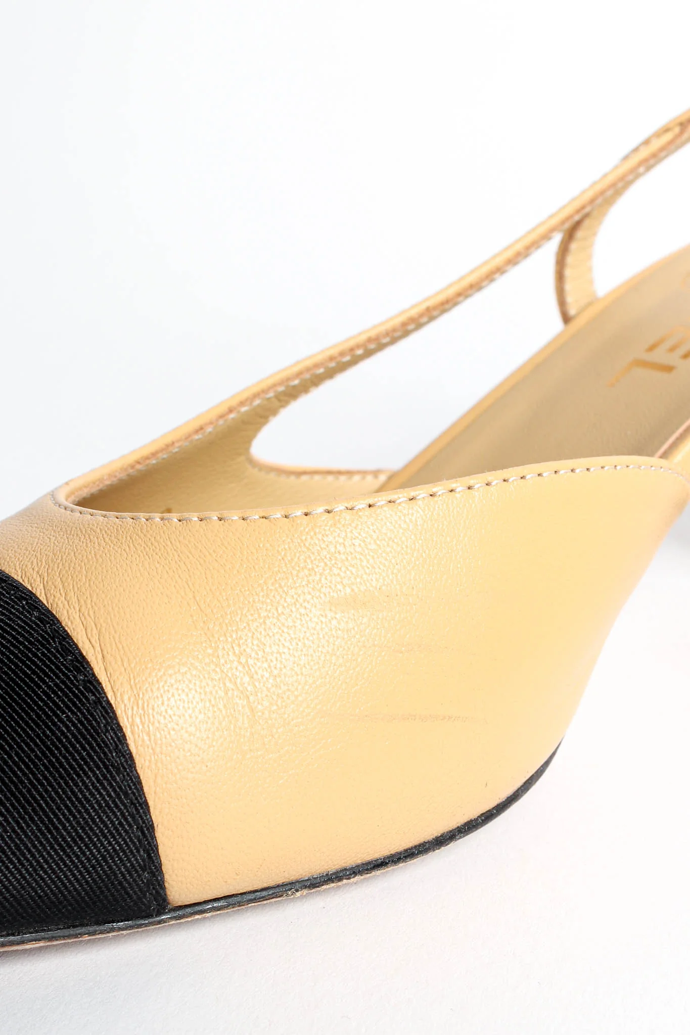 Cap Toe Slingback Heels II - Image 7