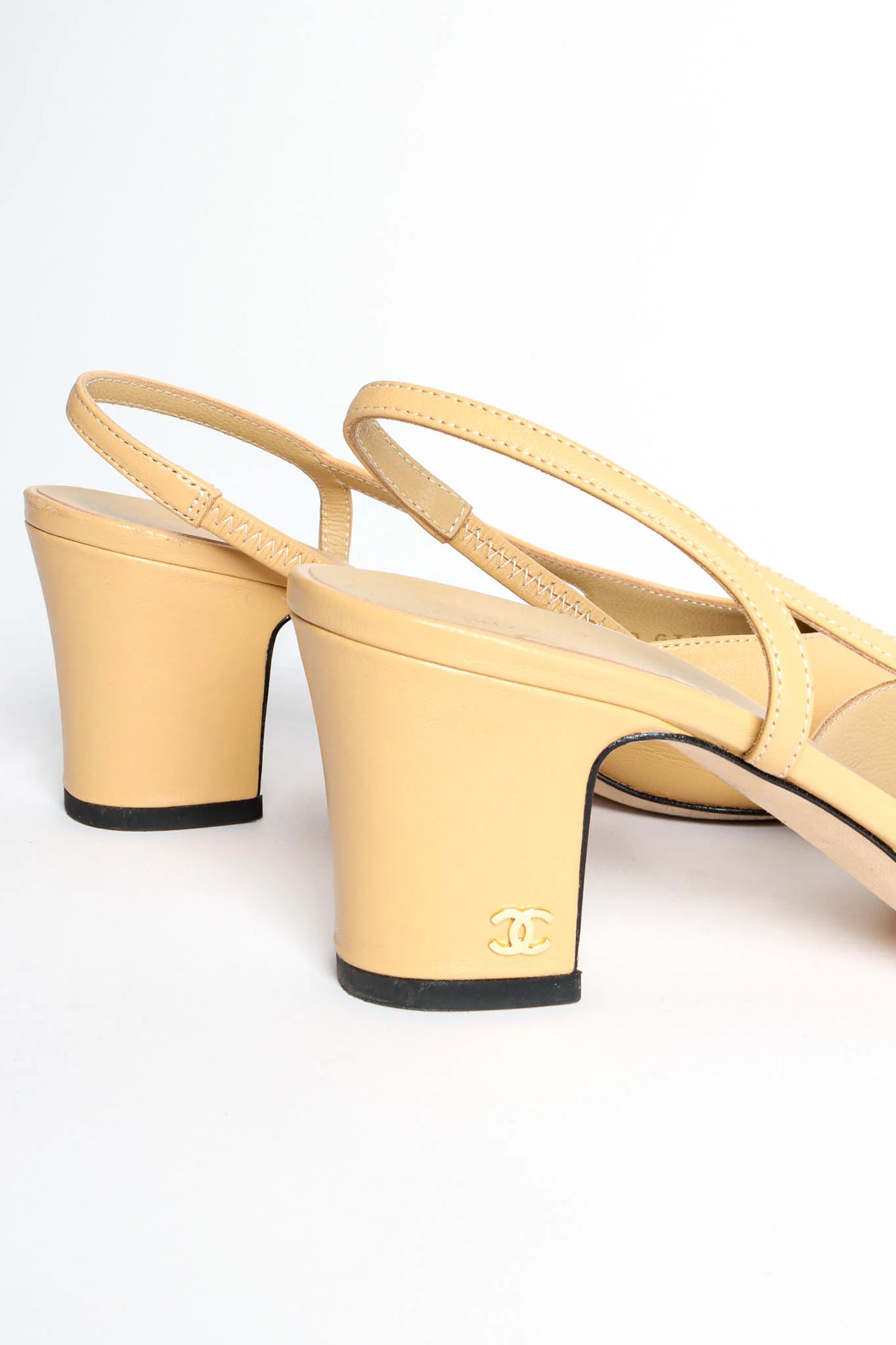 Cap Toe Slingback Heels II - Image 9