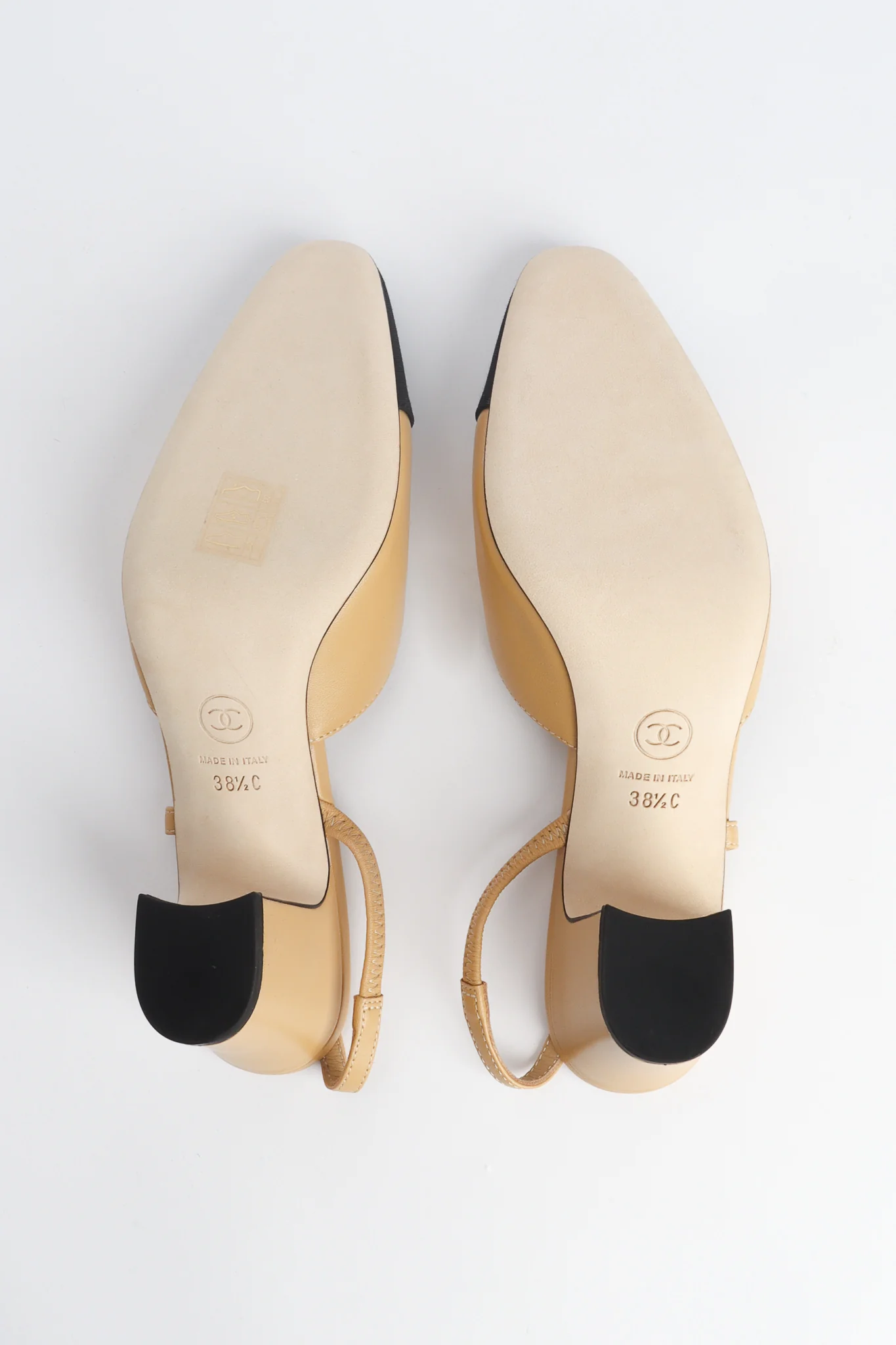 Cap Toe Slingback Heels - Image 10