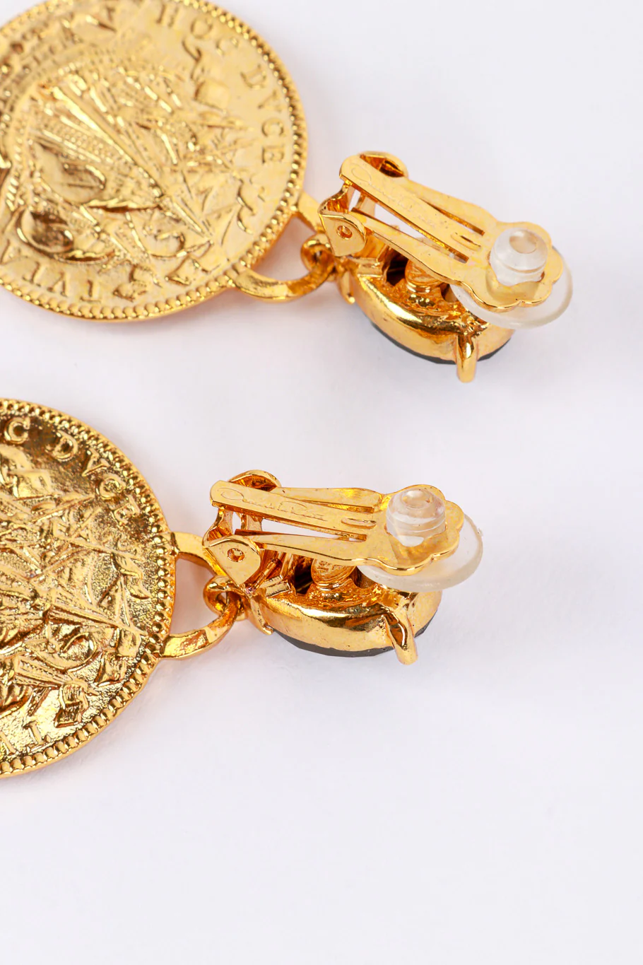 Cardinal Richelieu Coin Drop Earrings - Image 5