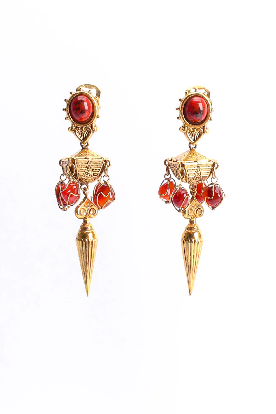 Carnelian Empire Earrings - Image 3