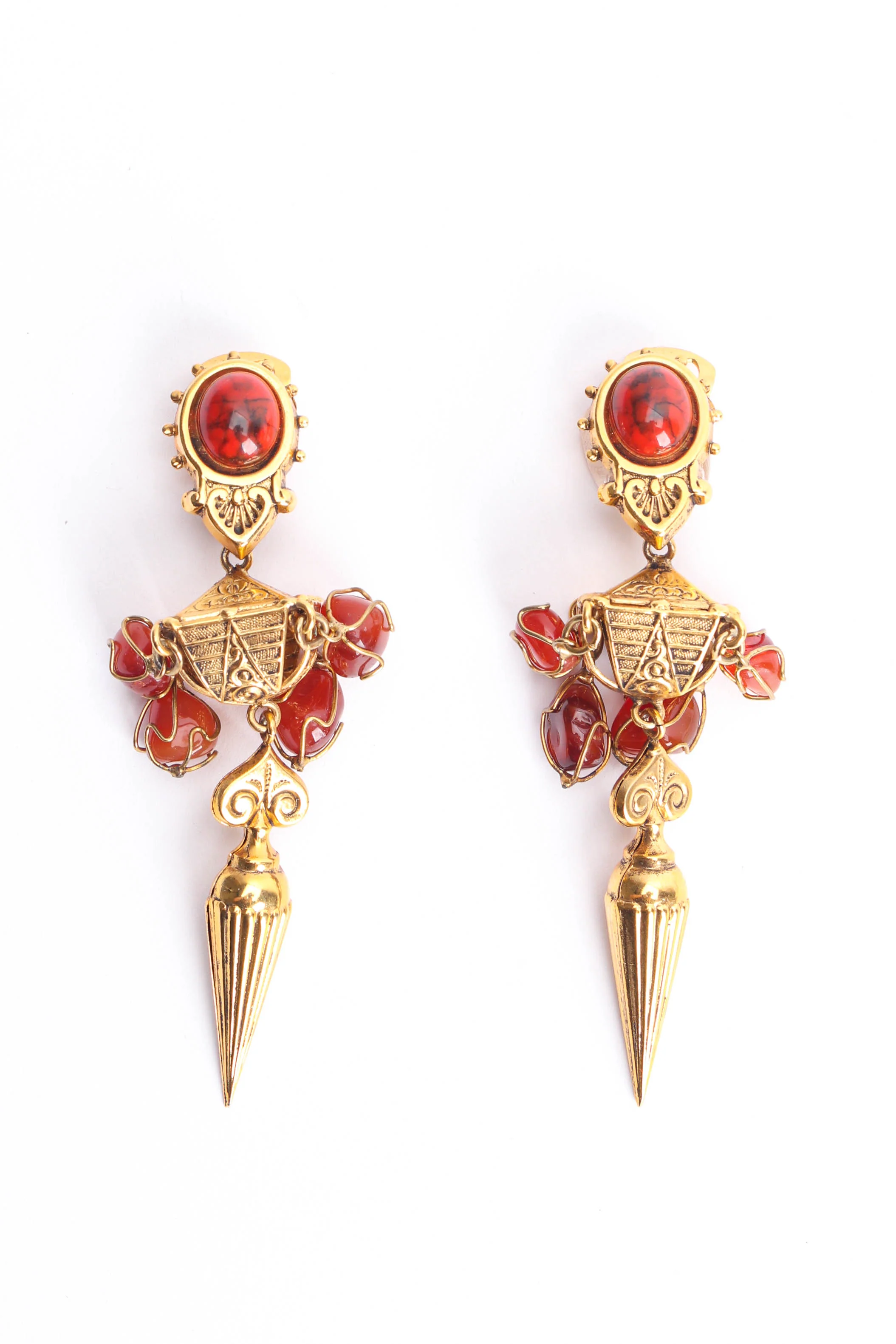Carnelian Empire Earrings - Image 4