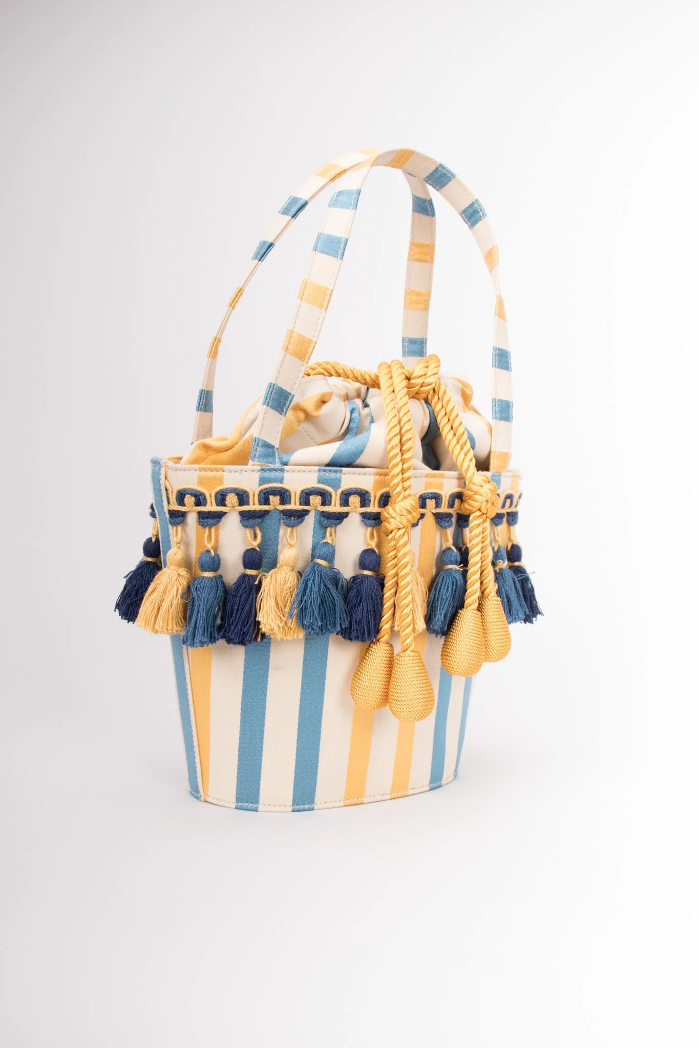 Carnival Tassel Bucket Tote - Image 9