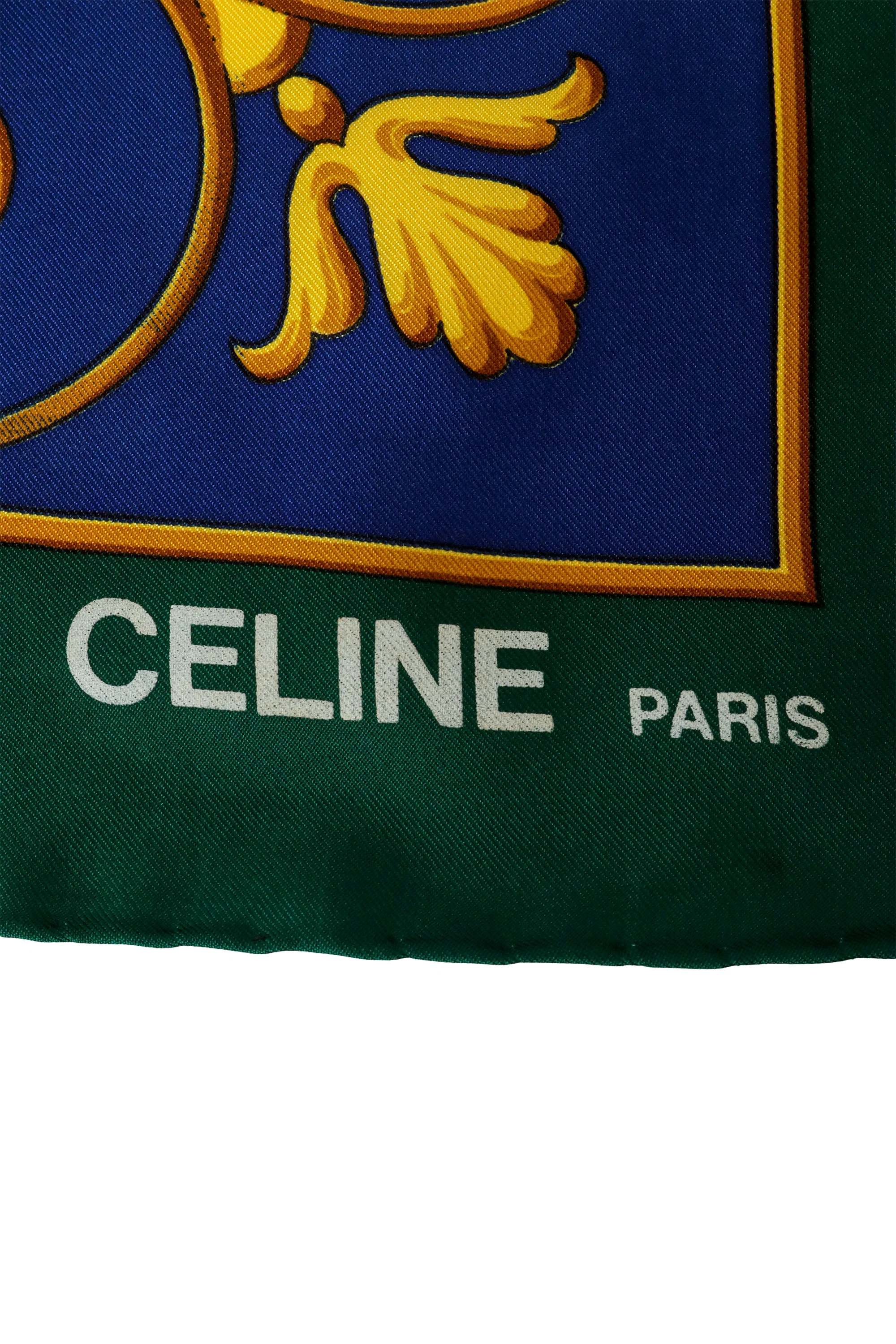 Carriage & Crown Print Silk Scarf - Image 3