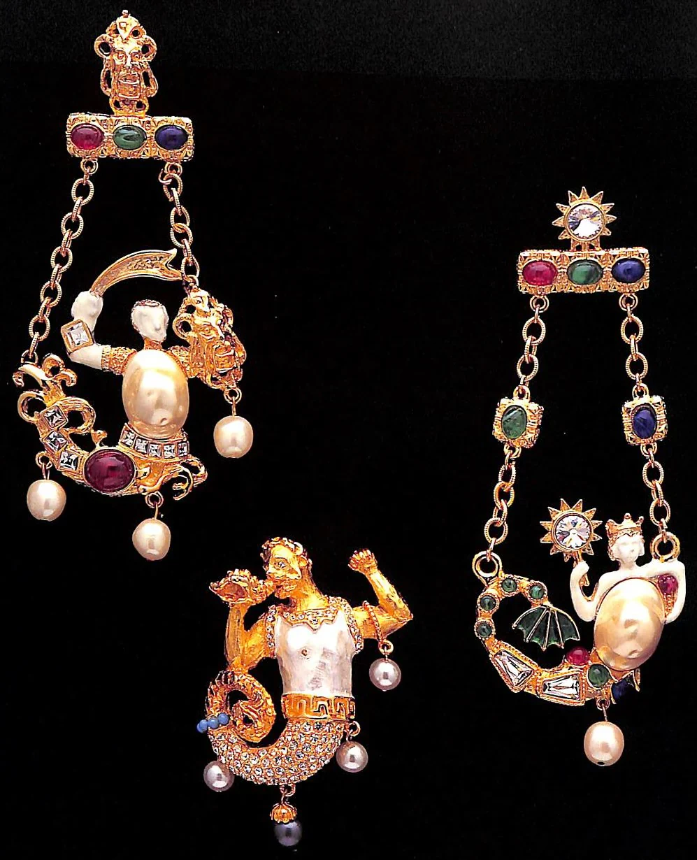 Cascading Mermaid Brooch - Image 4
