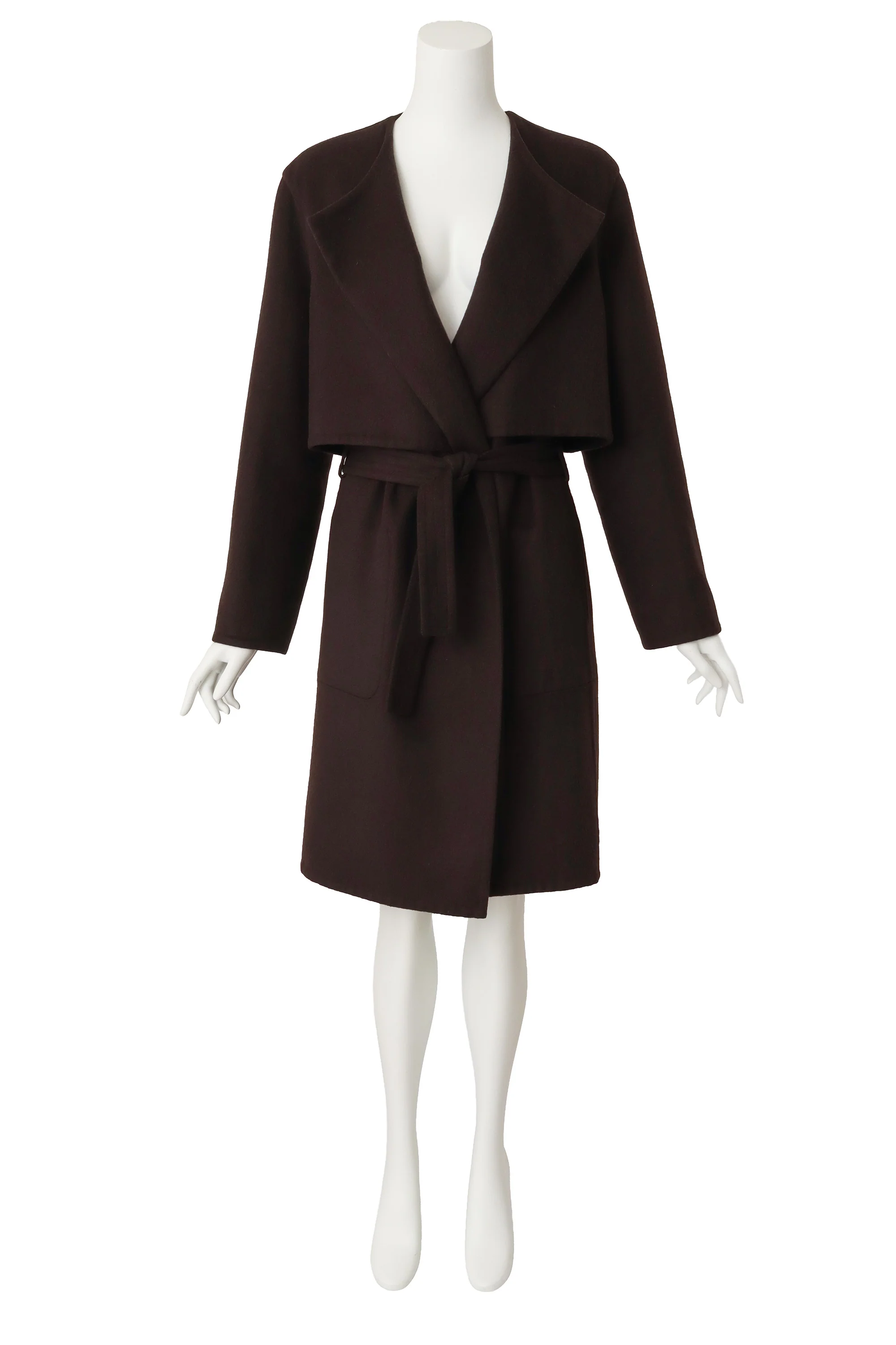 Cashmere Wrap Coat