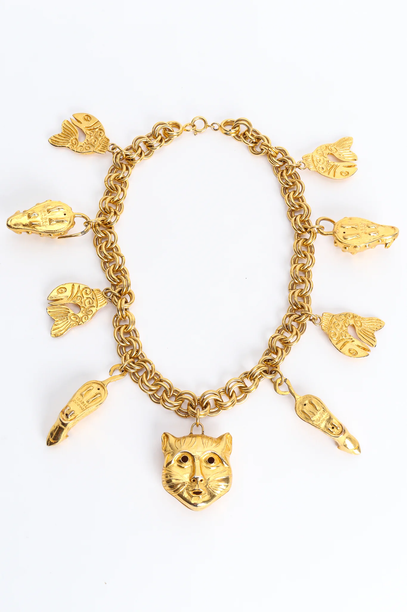 Cat Fish Charm Necklace - Image 7
