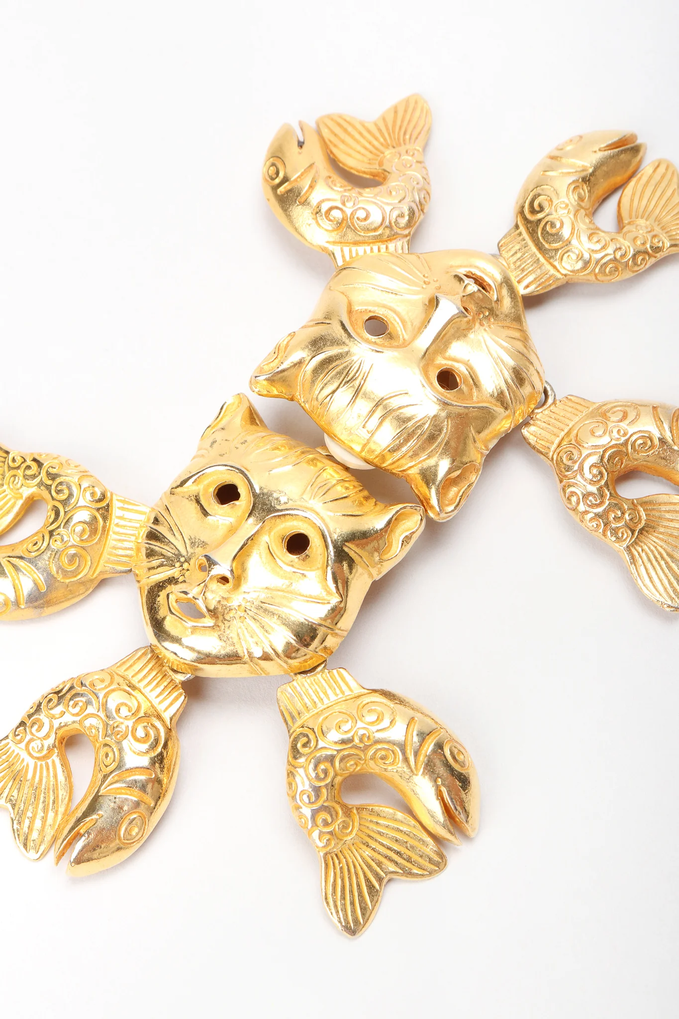 Catfish Mask Earrings - Image 5