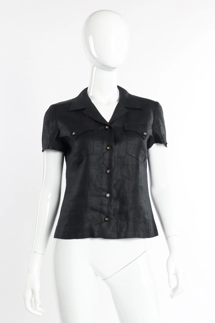 CC Button Linen Shirt