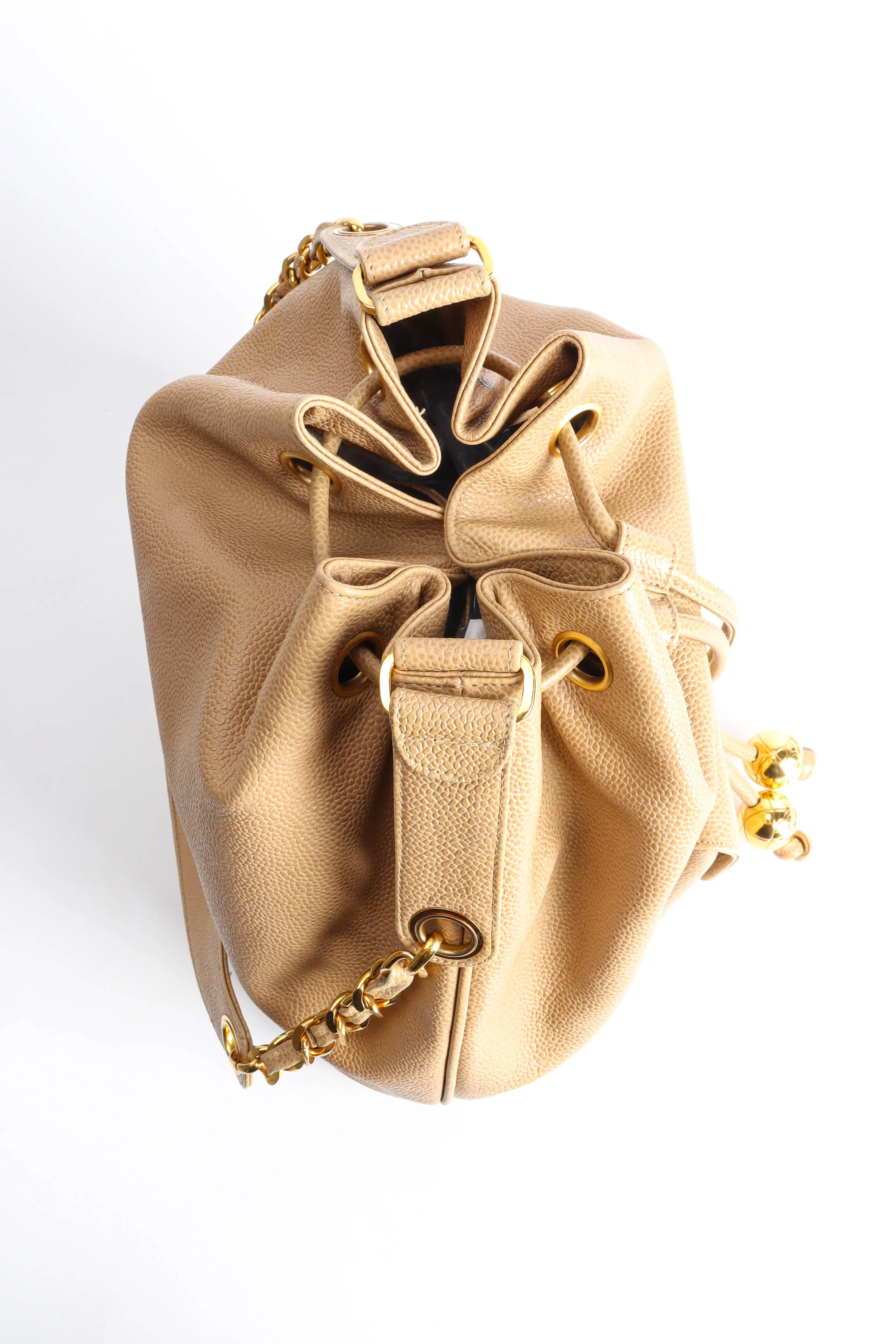 CC Logo Drawstring Bucket Bag - Image 11
