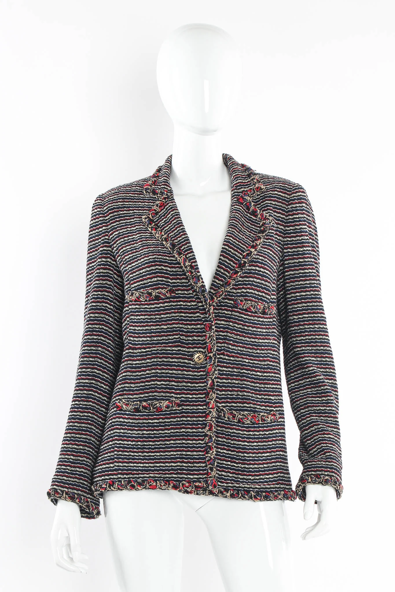 2011 Cruise Woven Stripe Blazer