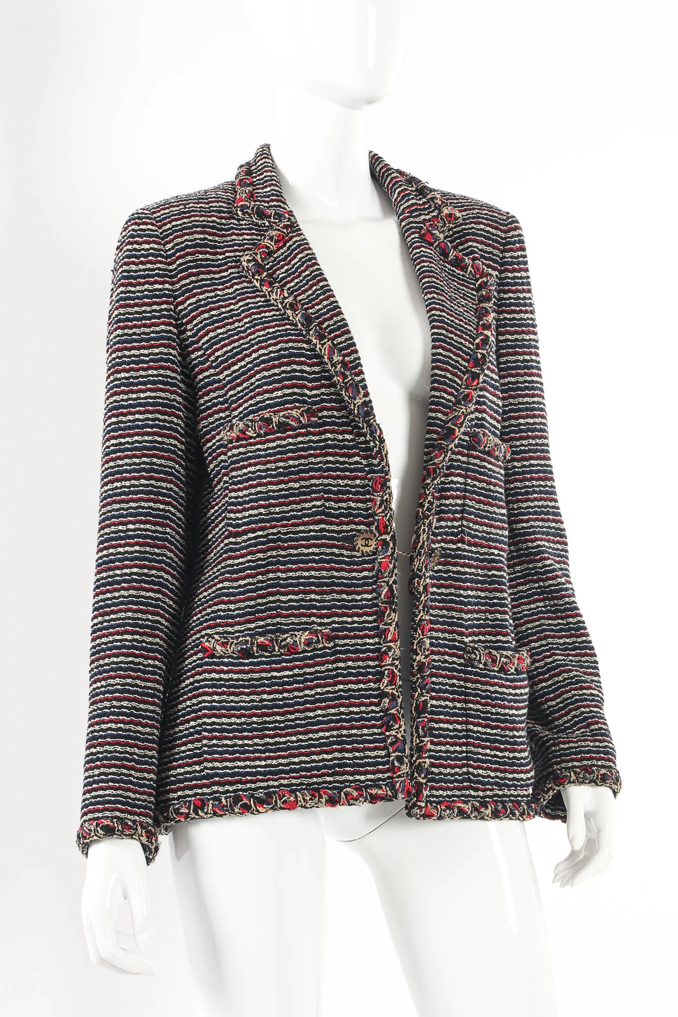2011 Cruise Woven Stripe Blazer - Image 2