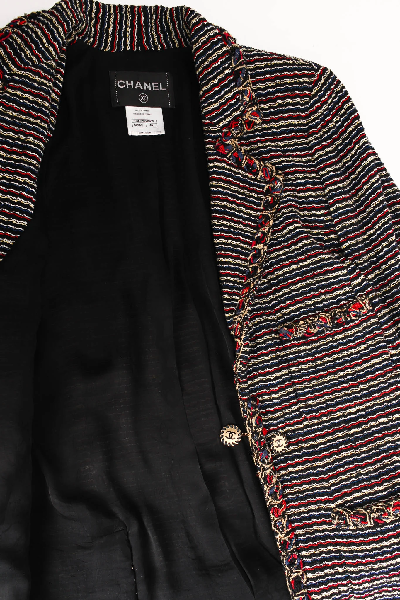 2011 Cruise Woven Stripe Blazer - Image 5