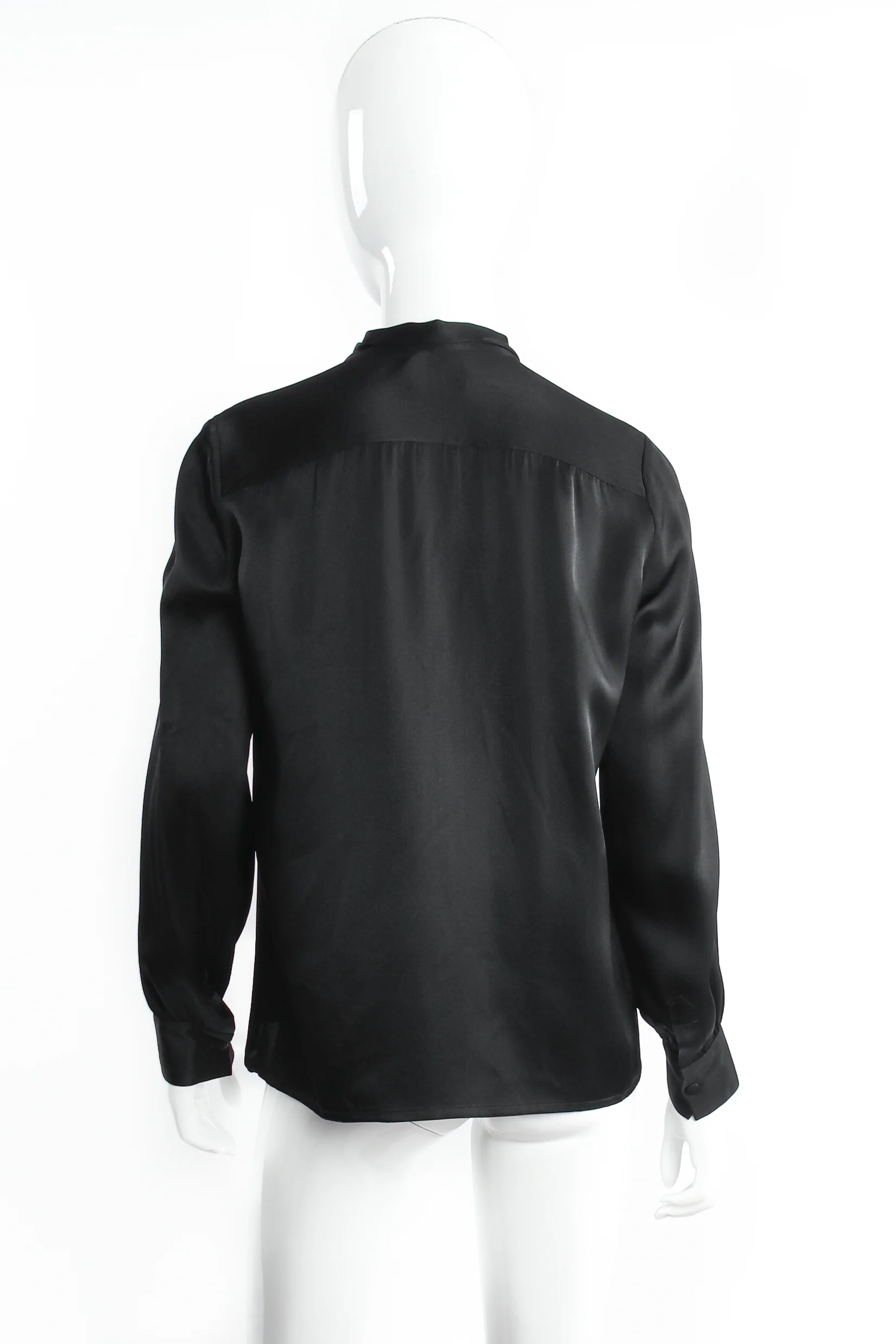 CC Pocket Tie Neck Blouse - Image 8