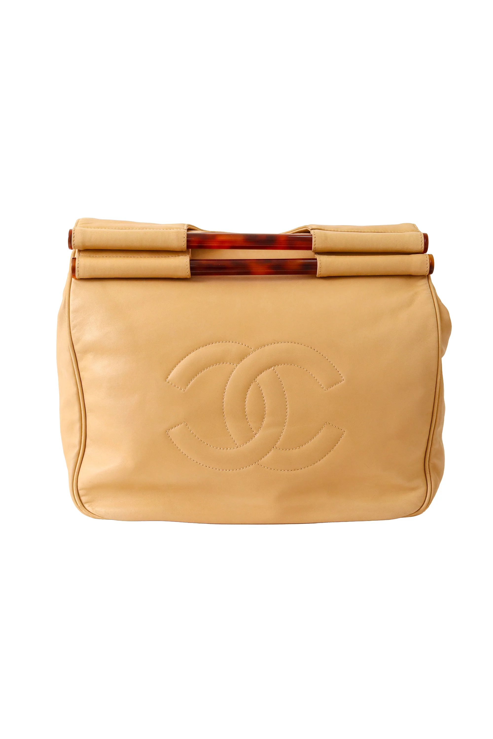CC Tortoise Top Handle Bag - Image 3