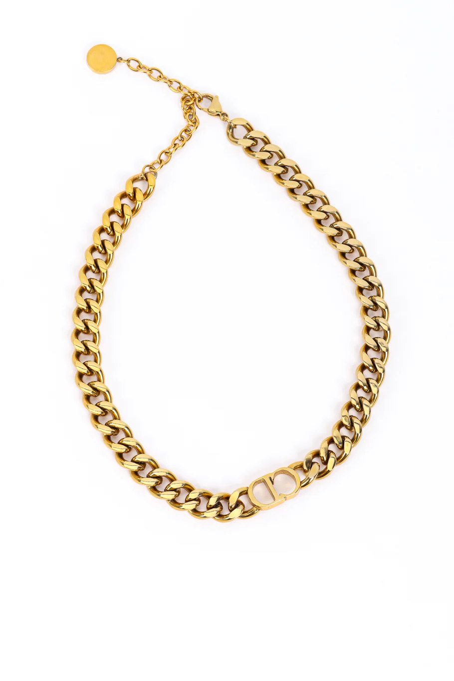 CD Logo Collar Necklace - Image 3