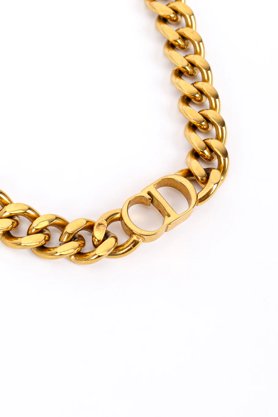 CD Logo Collar Necklace - Image 4