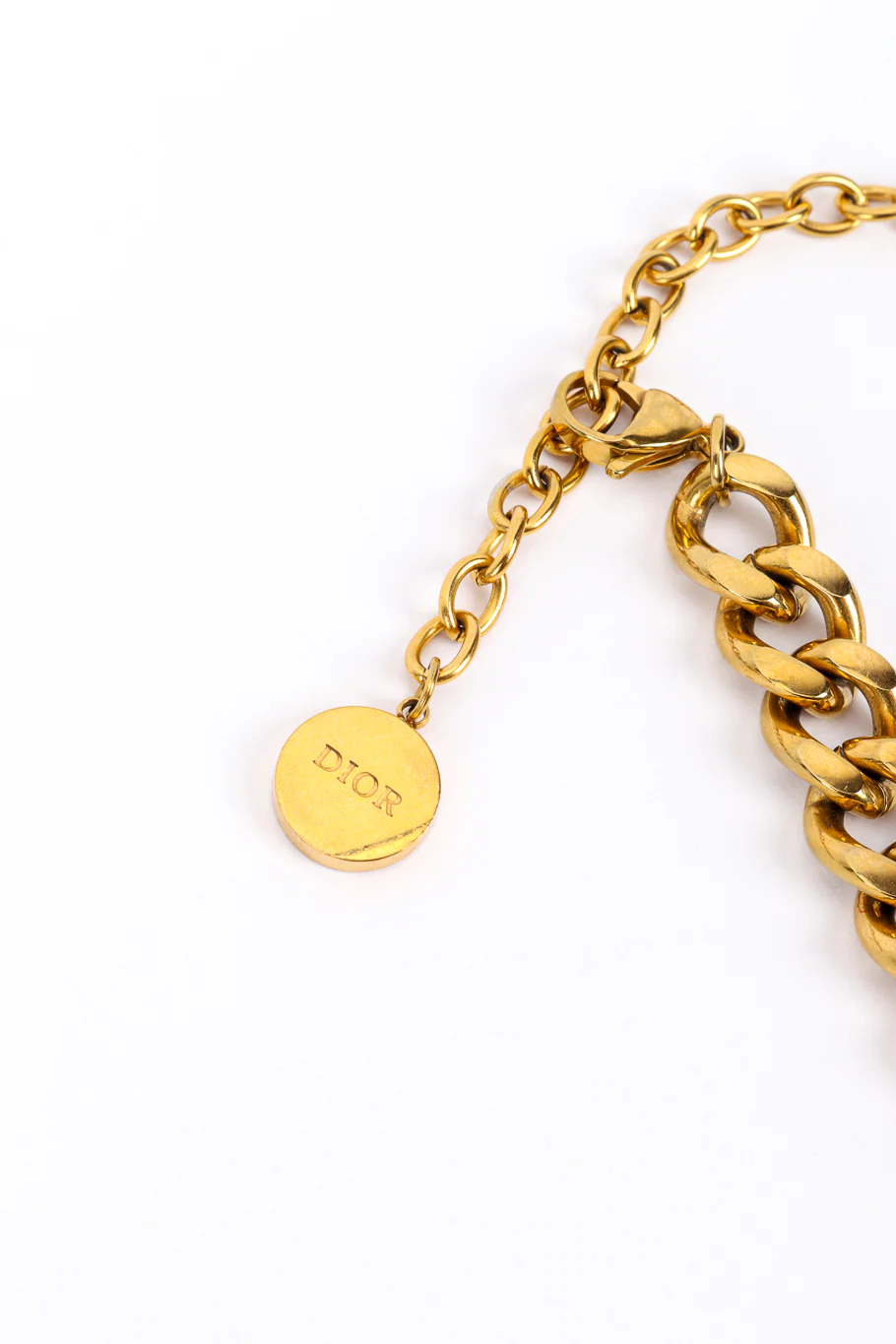 CD Logo Collar Necklace - Image 7