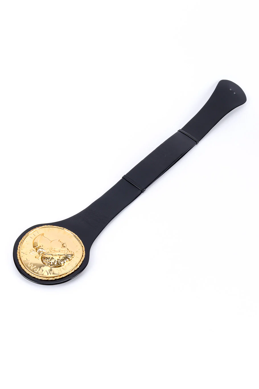 Caesar Medallion Leather Belt - Image 6