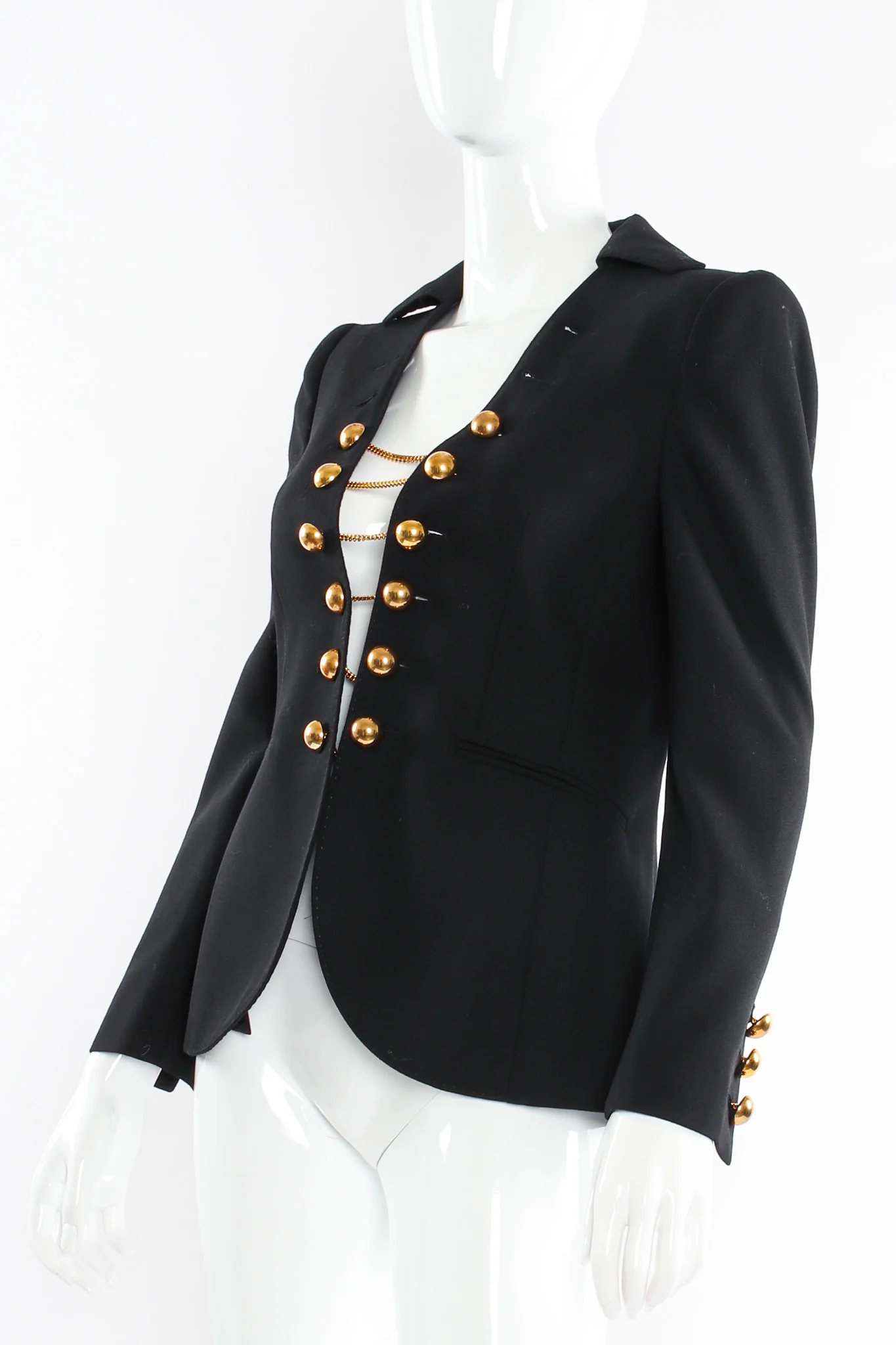 Chain Button Jacket - Image 2