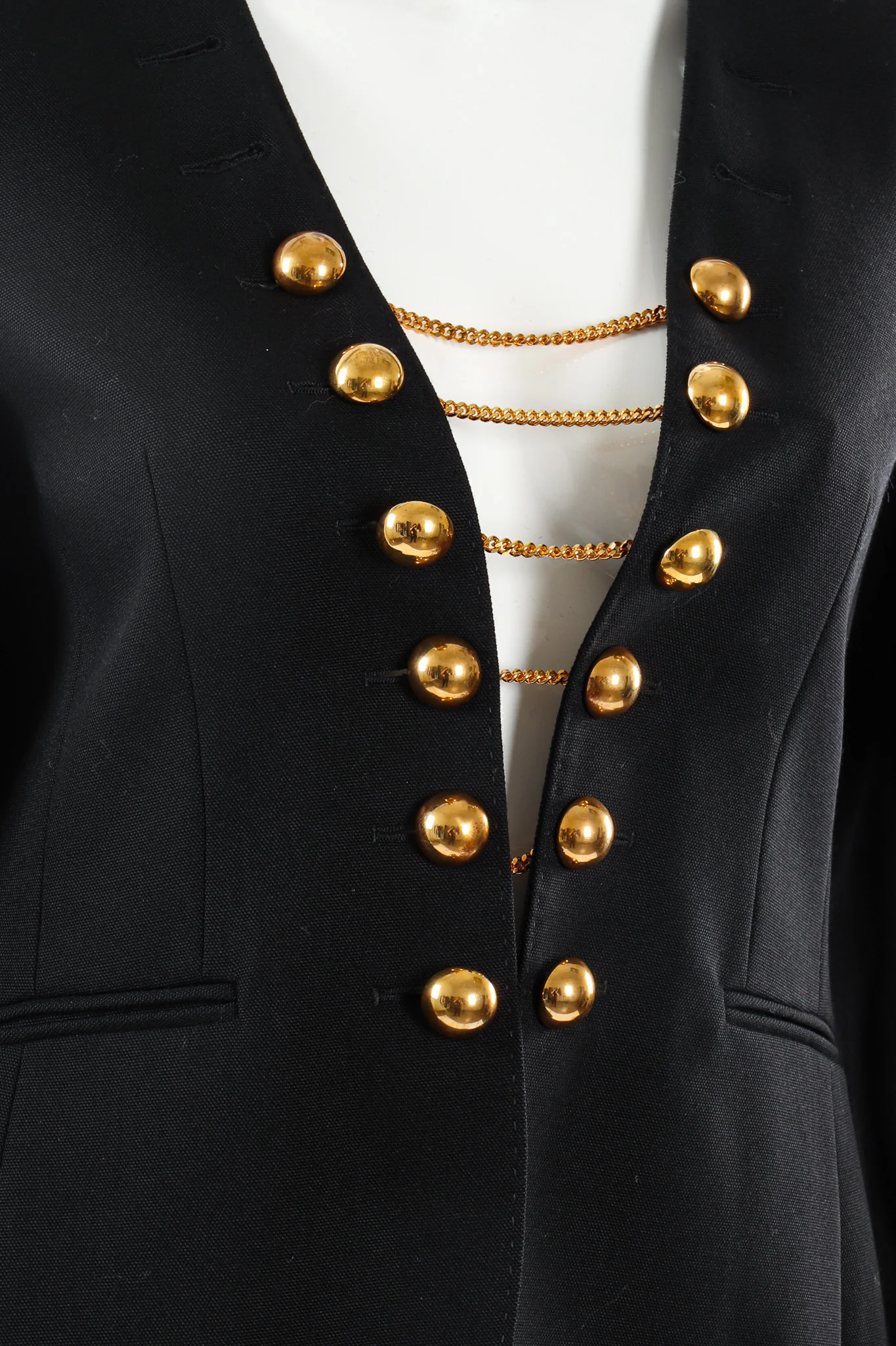 Chain Button Jacket - Image 5