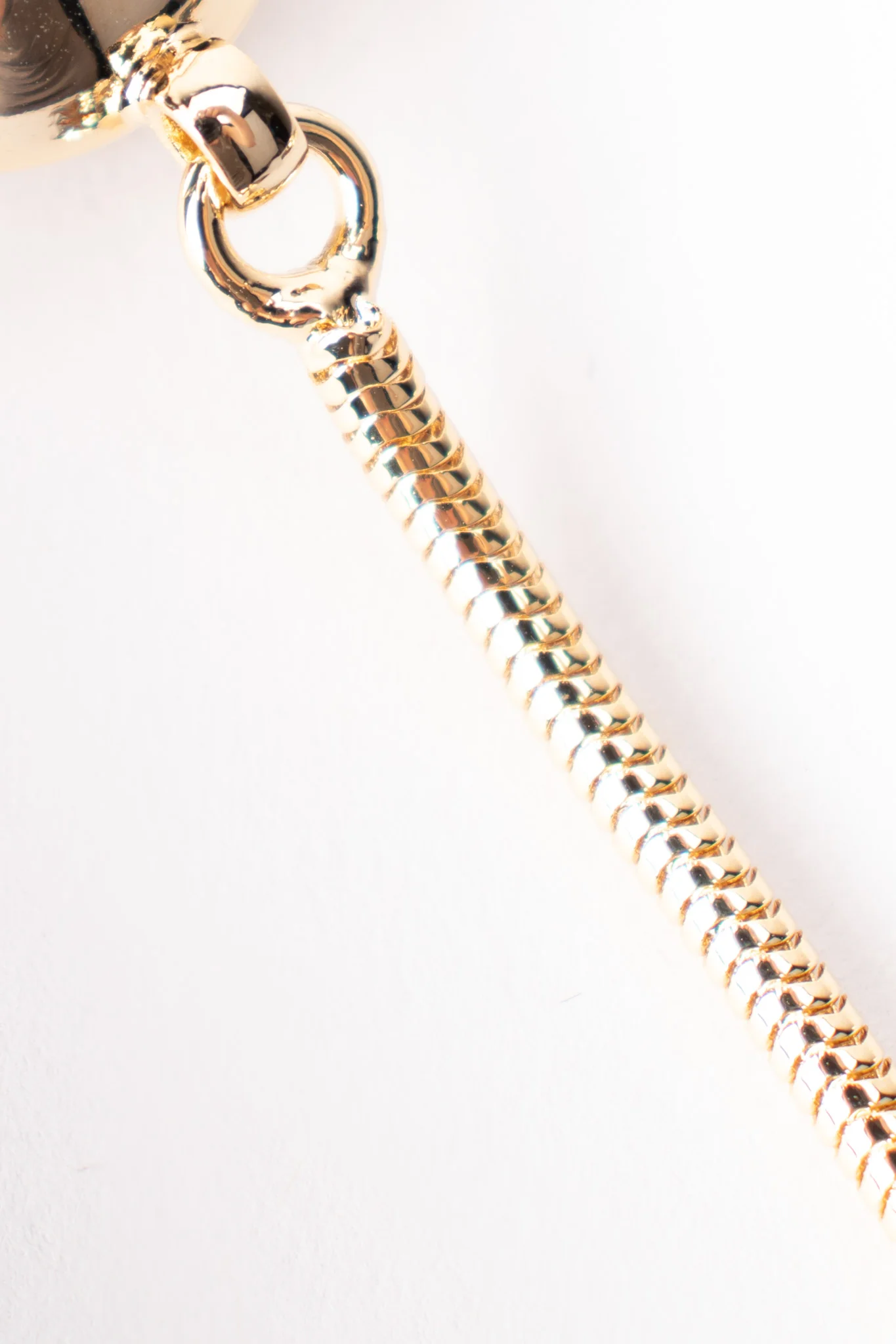 Chain Drop Hoop Earrings - Image 10