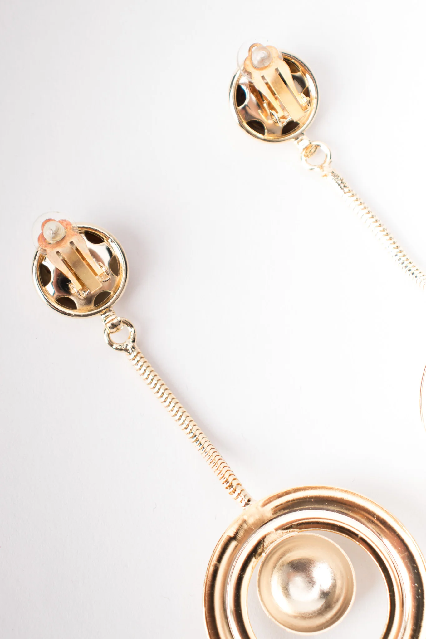 Chain Drop Hoop Earrings - Image 12