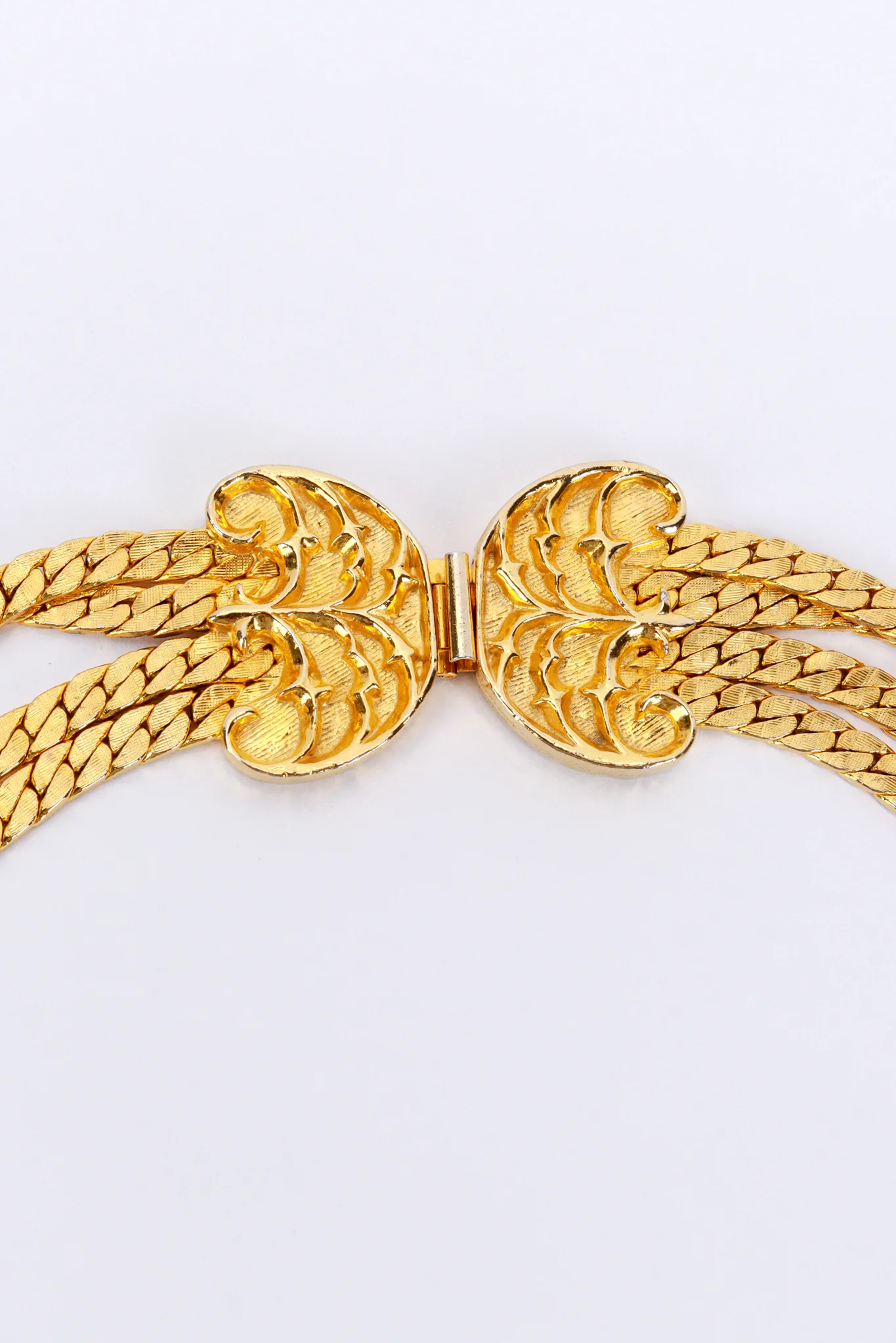 Chain Fringe Tablet Necklace - Image 4