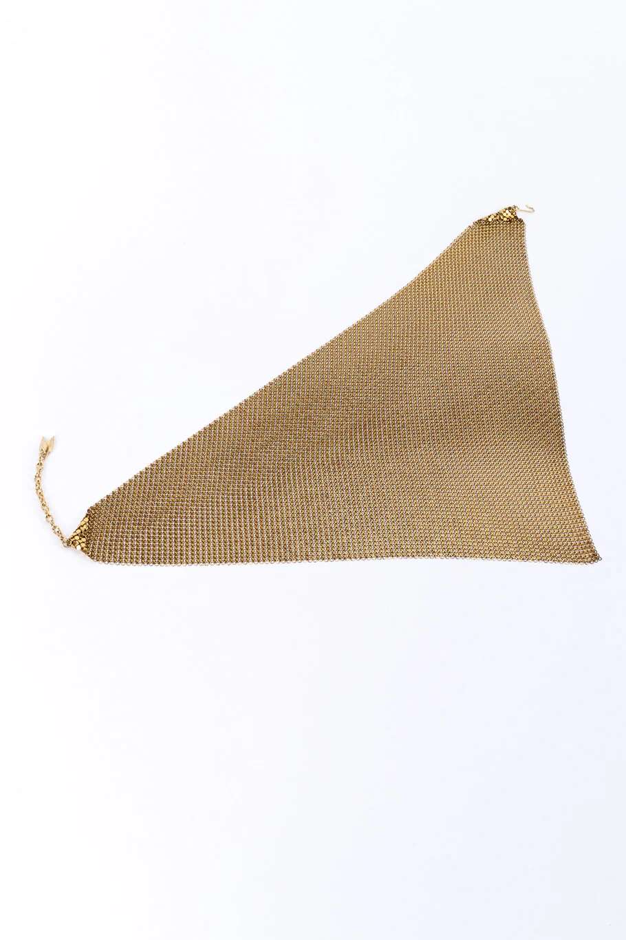Chain Mesh Bib Necklace III - Image 4