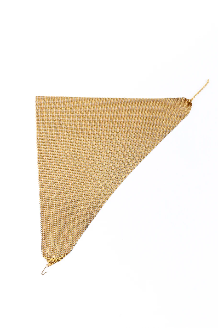 Chain Mesh Bib Necklace IV - Image 5
