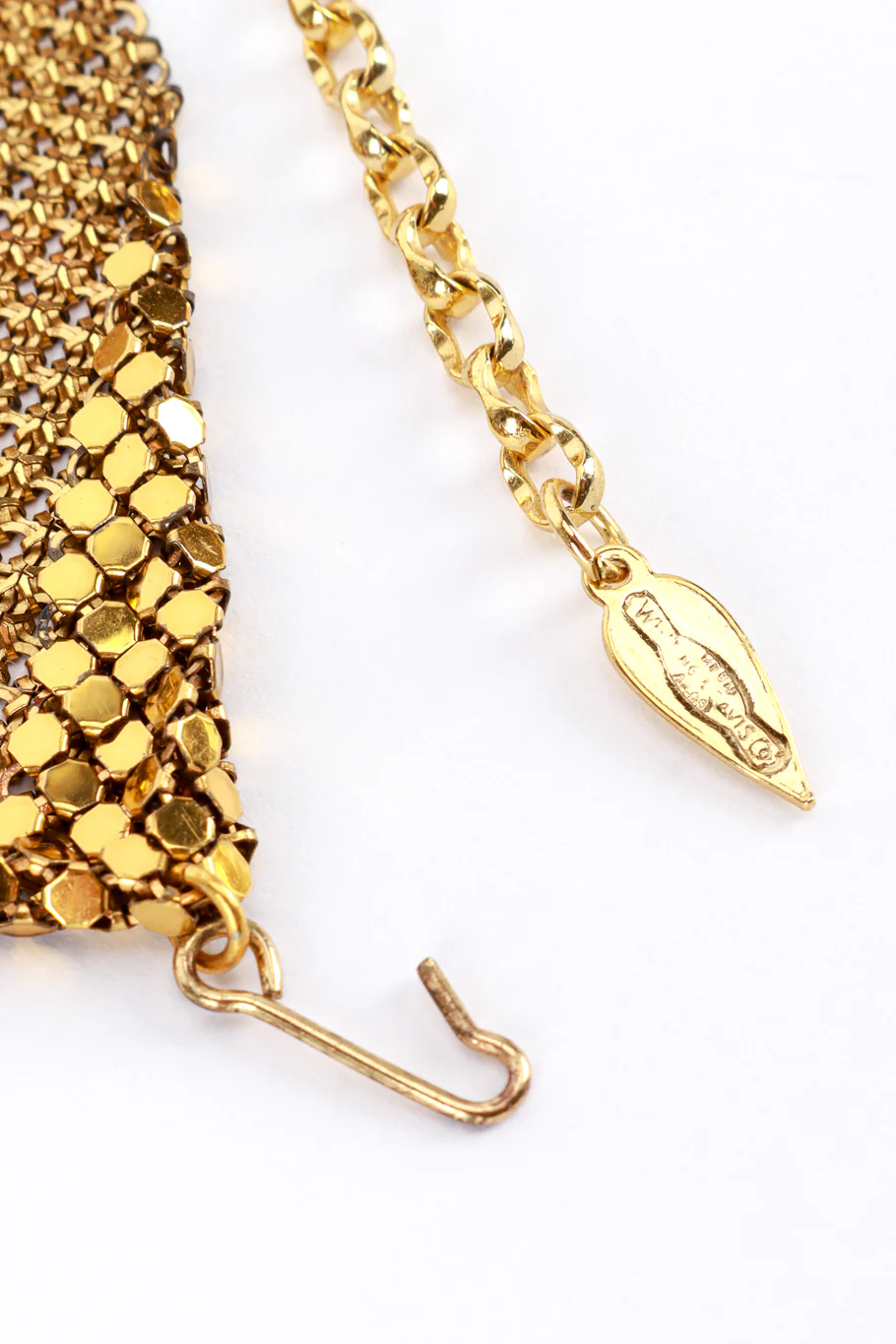 Chain Mesh Bib Necklace IV - Image 6