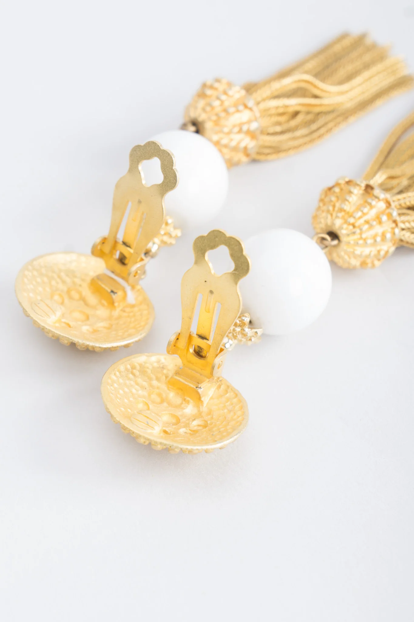 Chain Tassel Drop Earrings - Image 9